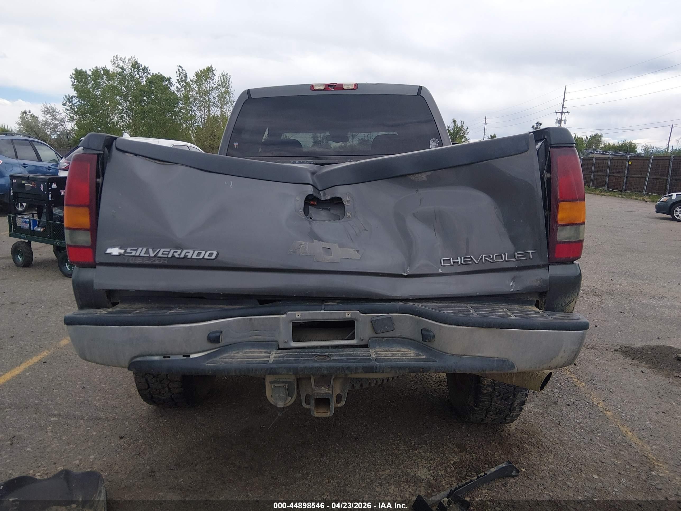 2002 Chevrolet Silverado 2500hd Ls Серый vin: 1GCHK23192F212487