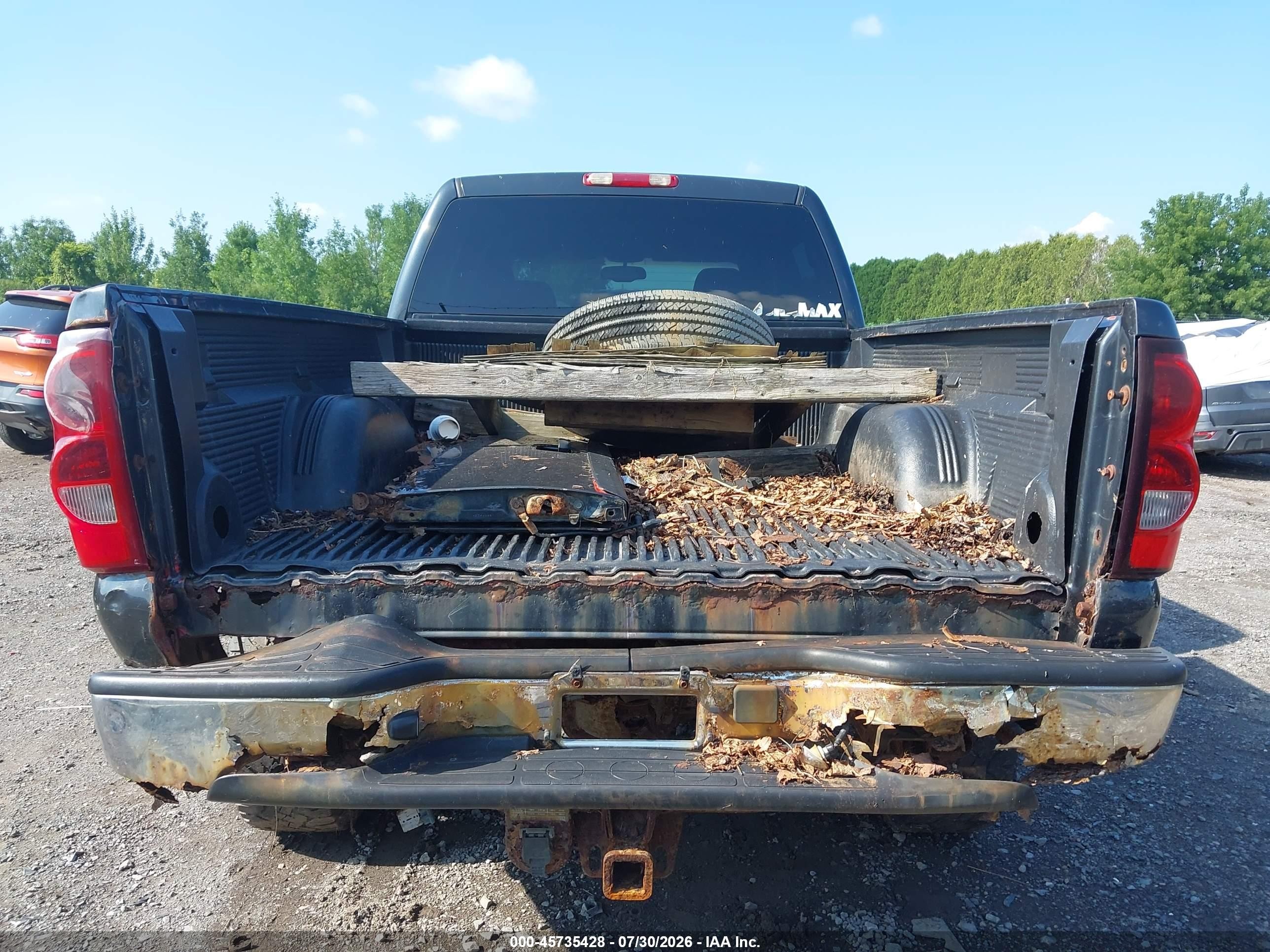 2003 Chevrolet Silverado 2500hd Ls Gray vin: 1GCHK23193F135363