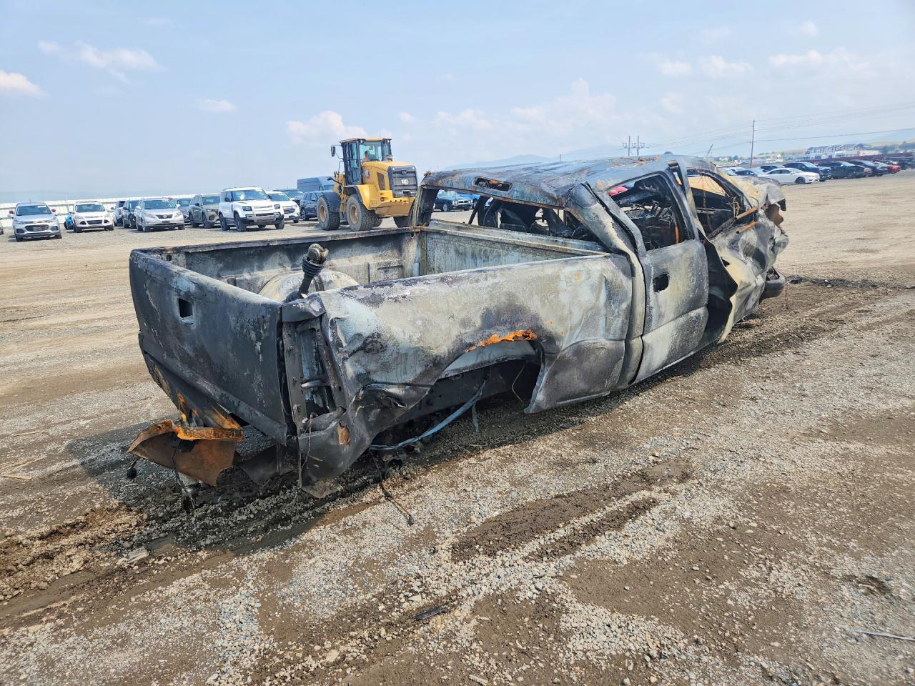 2004 Chevrolet Silverado K2500 Heavy Duty Burn vin: 1GCHK231X4F100560