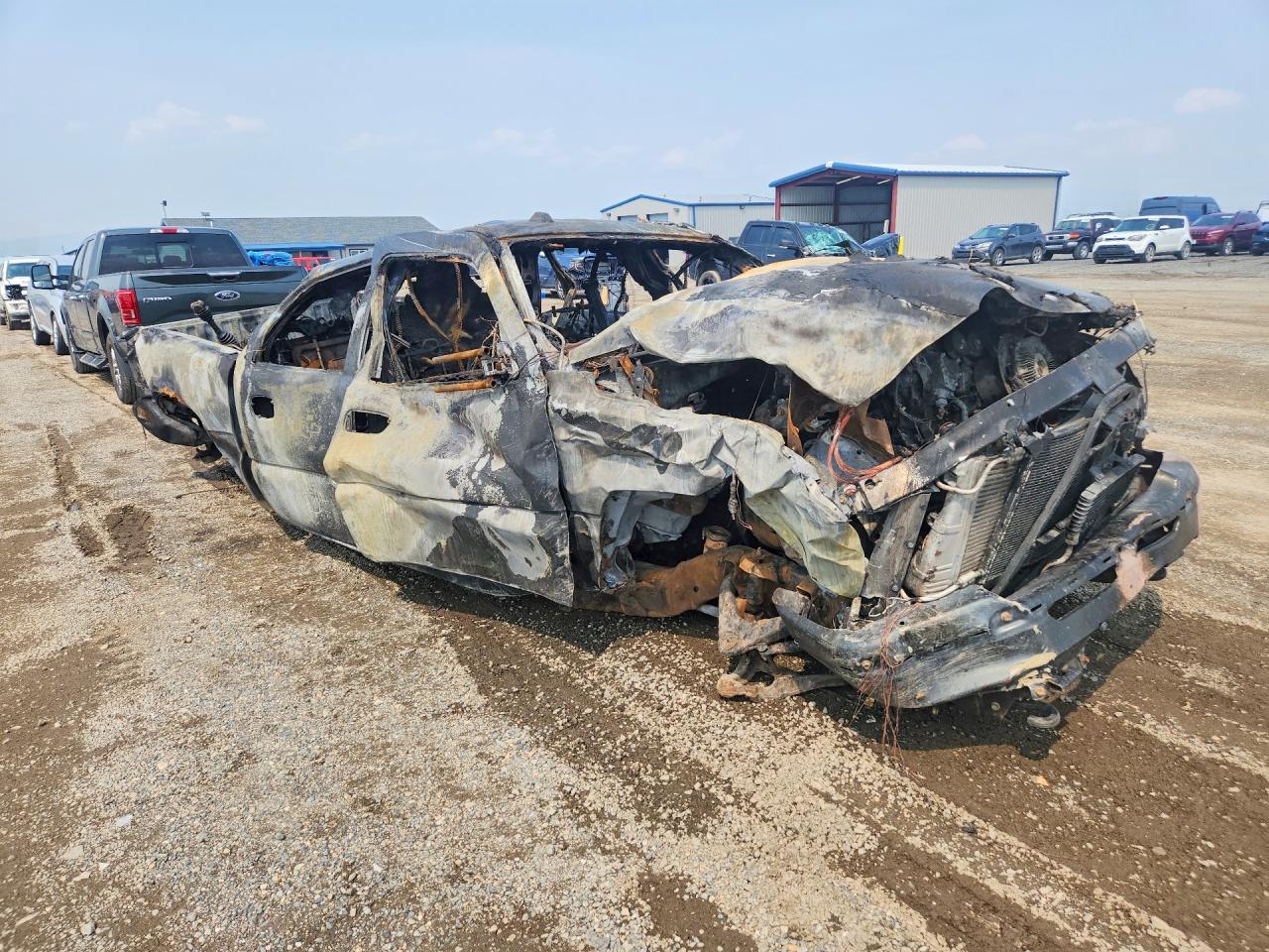 2004 Chevrolet Silverado K2500 Heavy Duty Burn vin: 1GCHK231X4F100560