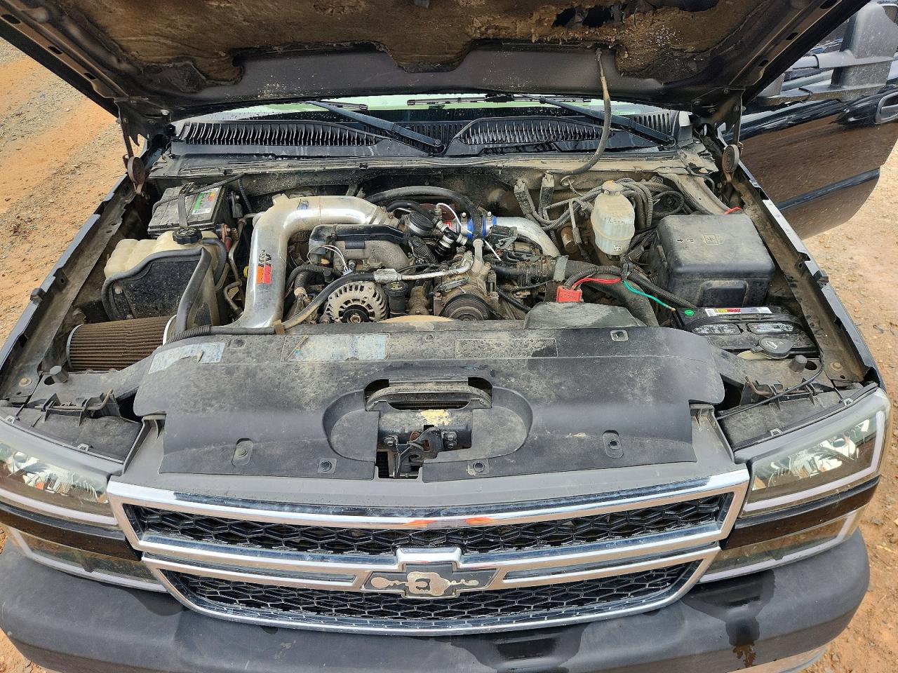 2005 Chevrolet Silverado K2500 Heavy Duty Black vin: 1GCHK23215F846602