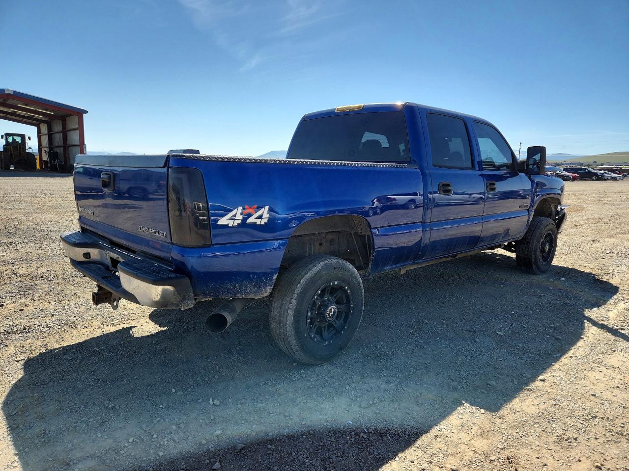 2004 Chevrolet Silverado K2500 Heavy Duty Blue vin: 1GCHK23224F220376