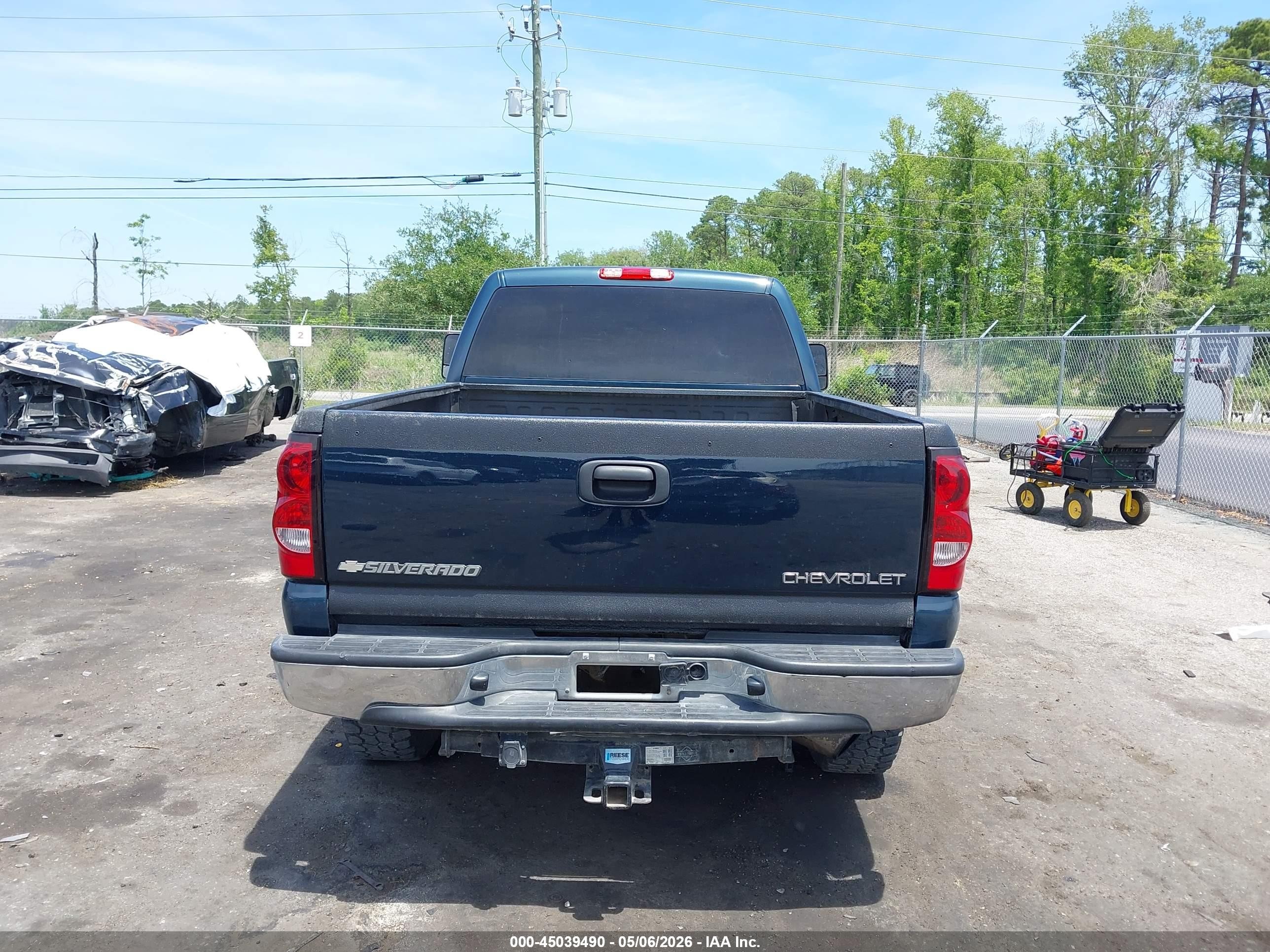 2005 Chevrolet Silverado 2500hd Ls Turquoise vin: 1GCHK23235F896112