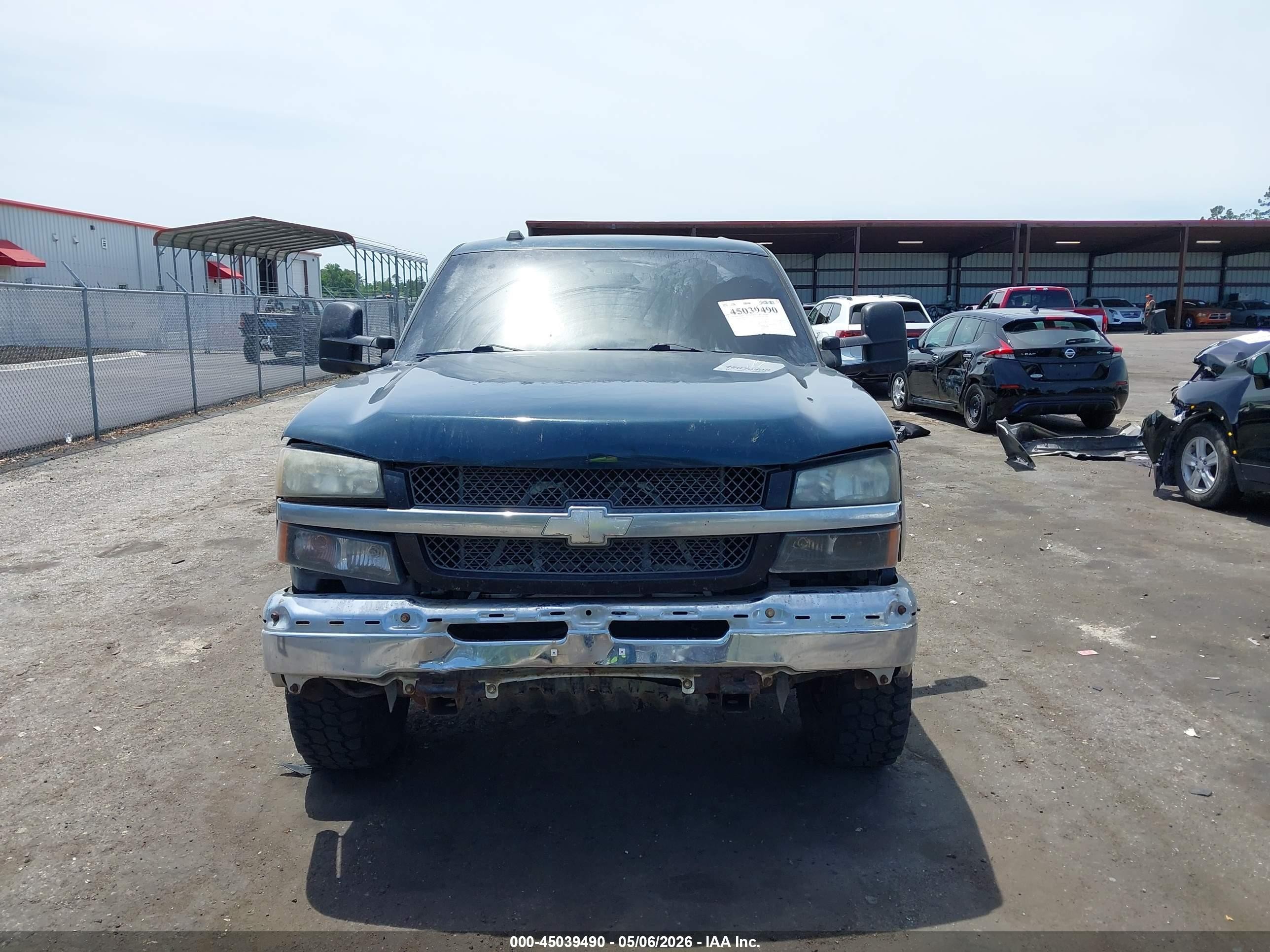 2005 Chevrolet Silverado 2500hd Ls Turquoise vin: 1GCHK23235F896112