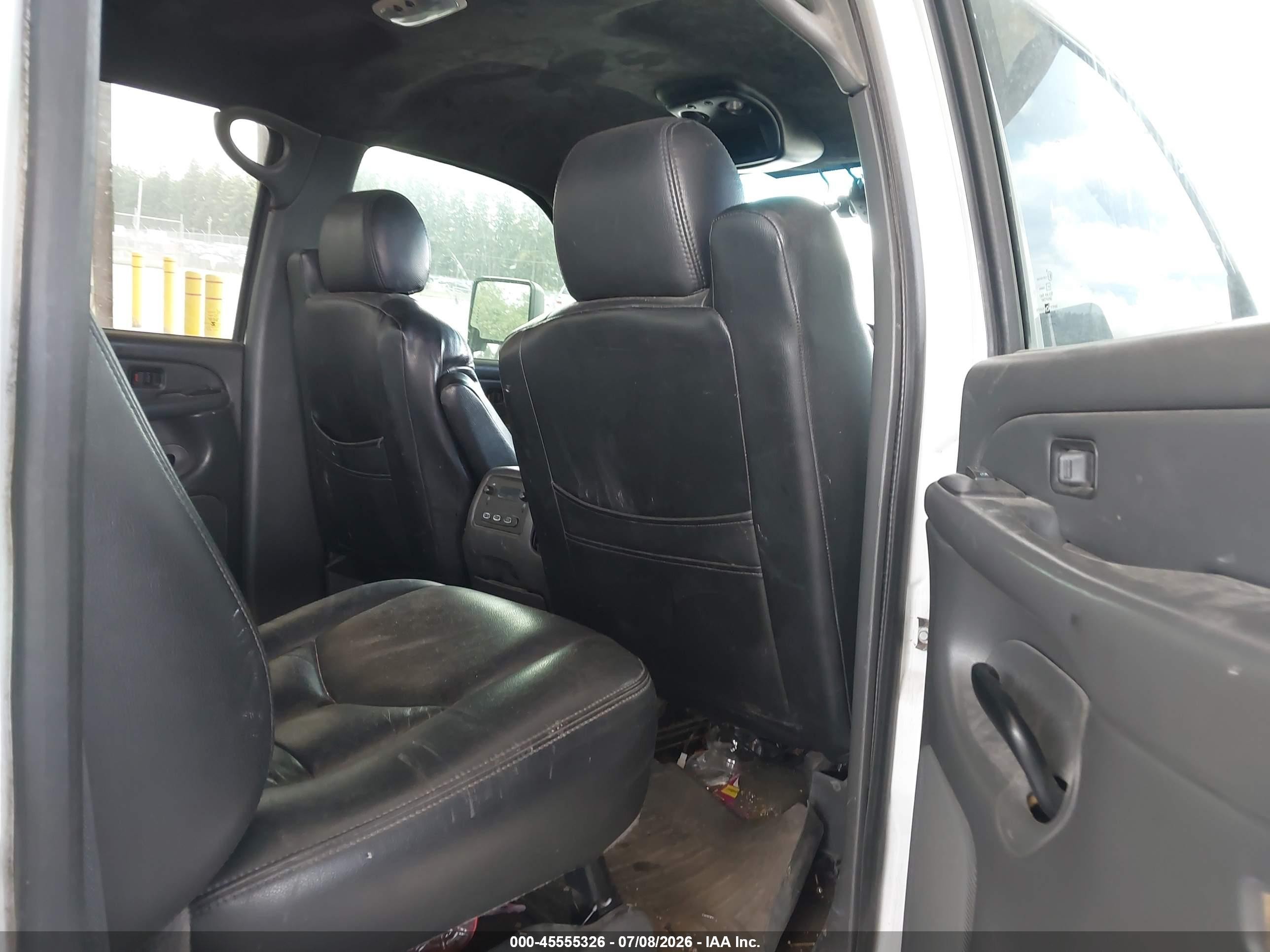 2004 Chevrolet Silverado 2500hd Ls White vin: 1GCHK23244F209279