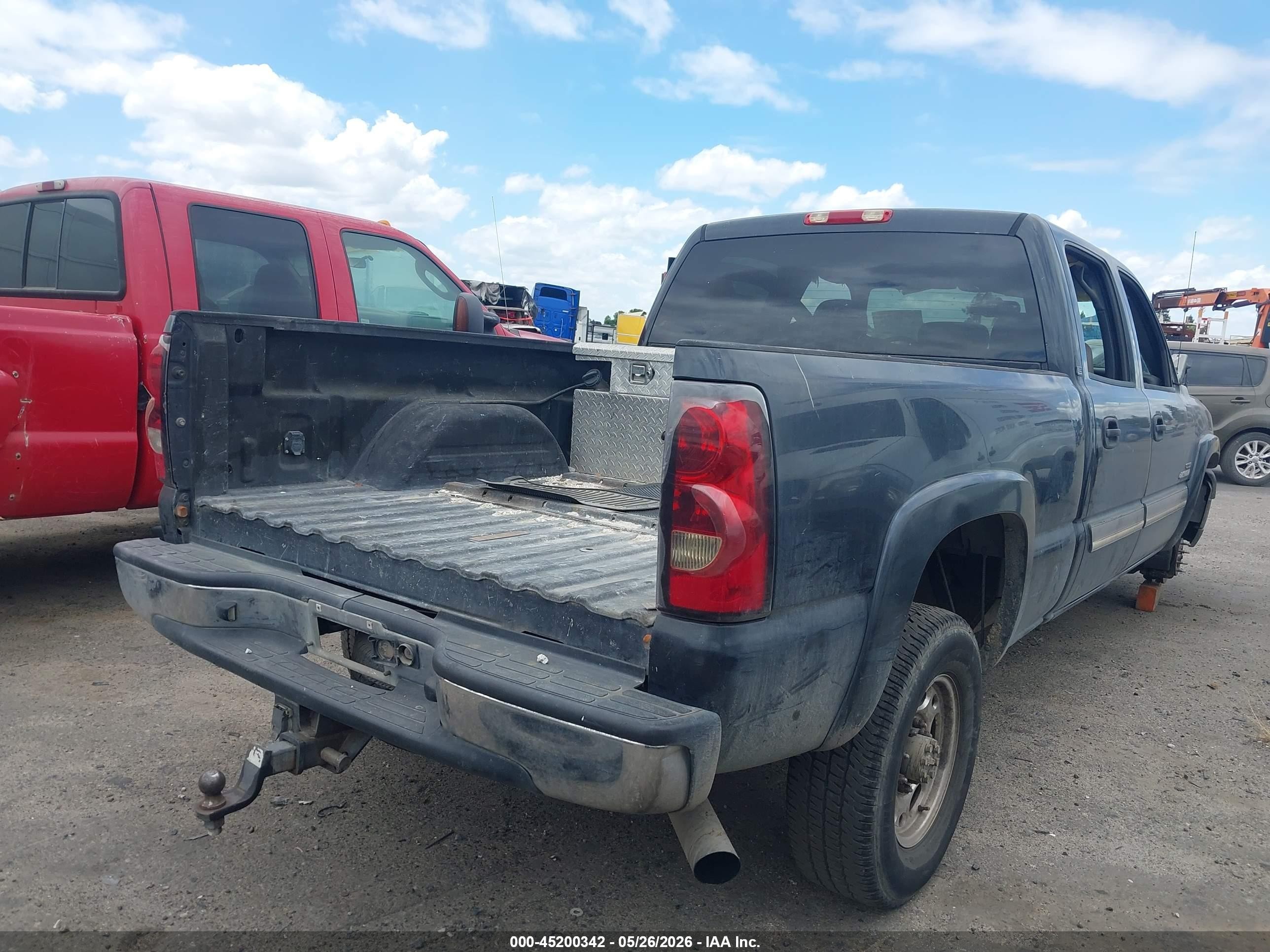 2005 Chevrolet Silverado 2500hd Ls Gray vin: 1GCHK23245F848814