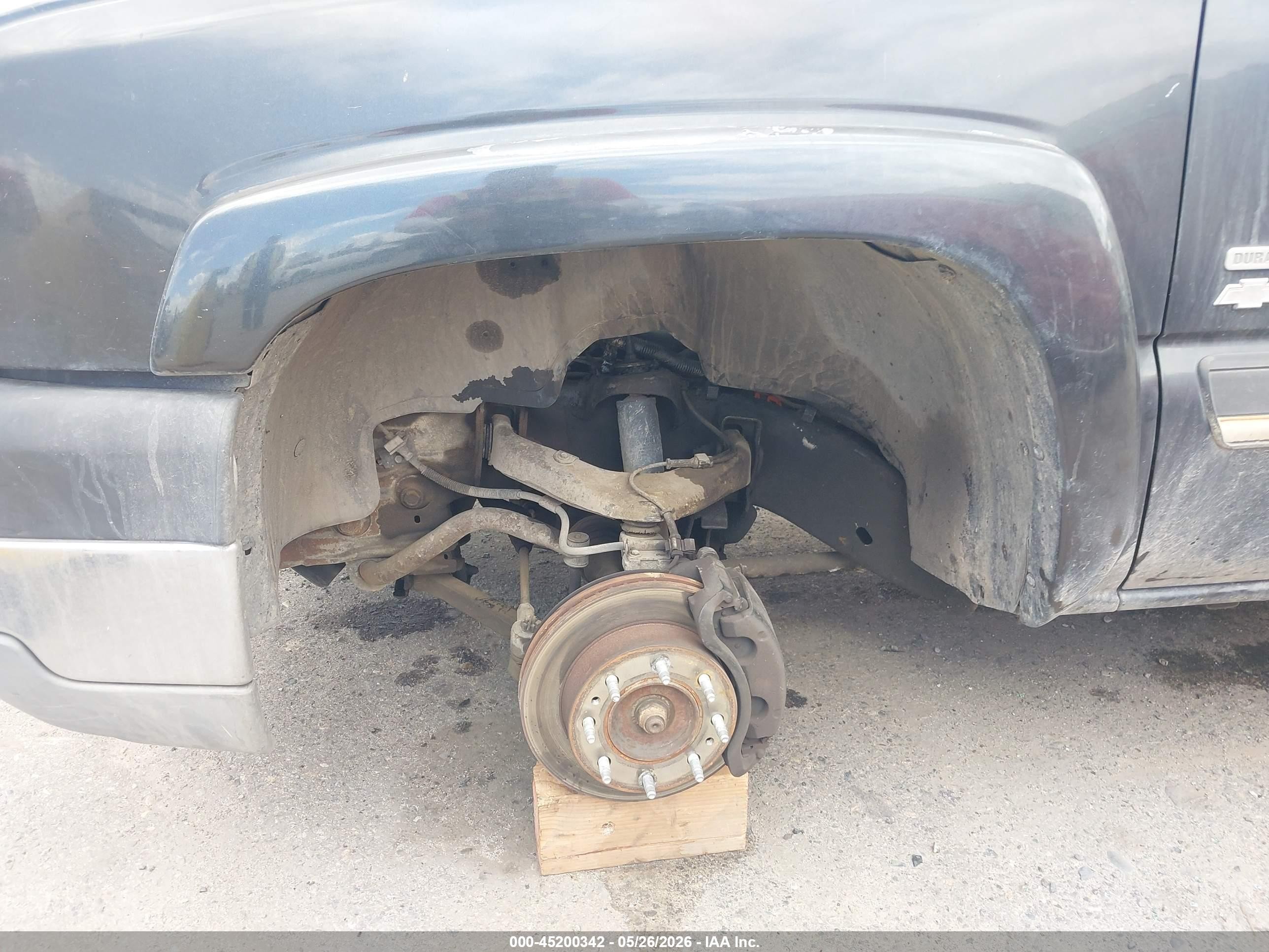 2005 Chevrolet Silverado 2500hd Ls Gray vin: 1GCHK23245F848814