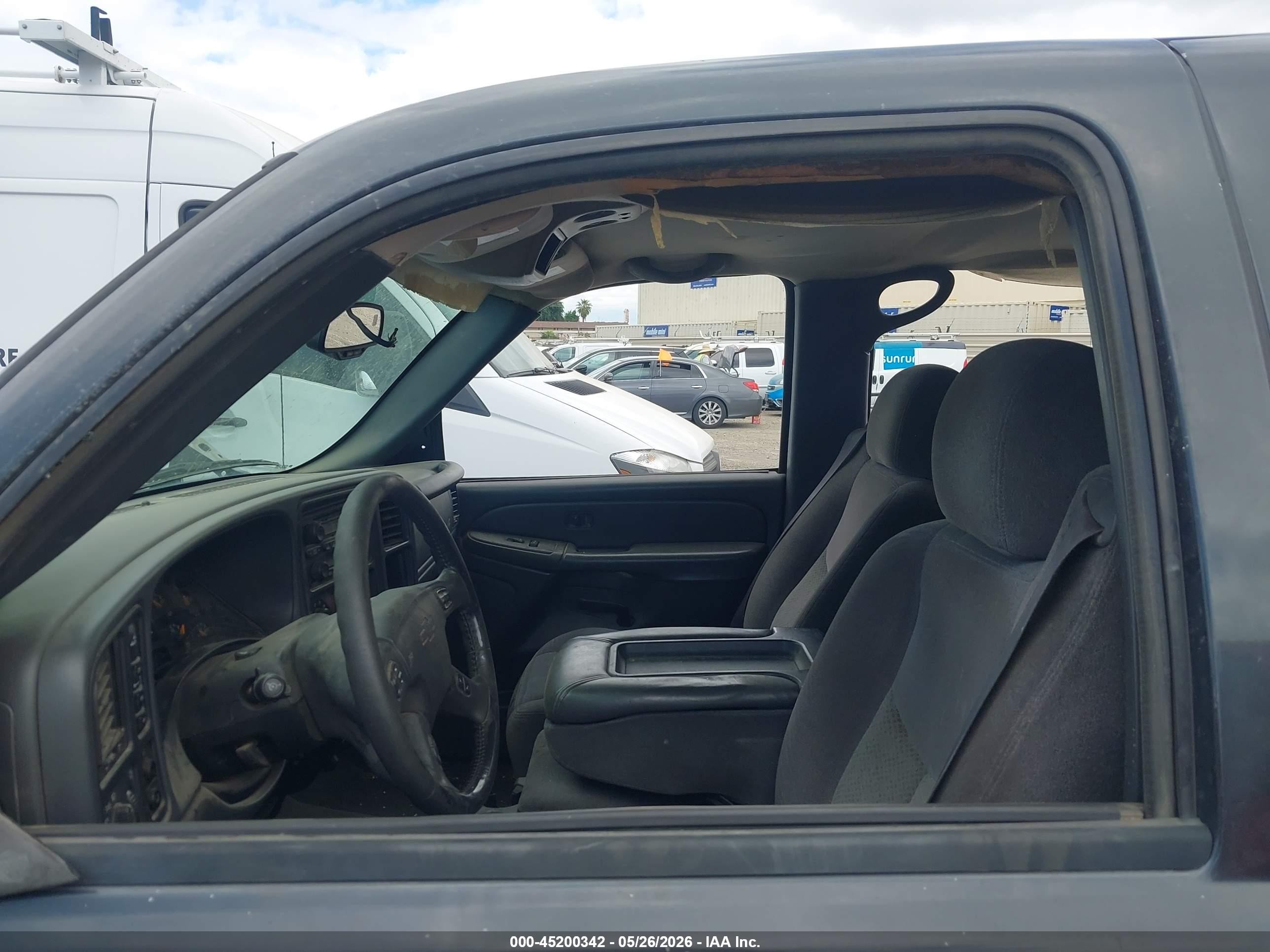 2005 Chevrolet Silverado 2500hd Ls Gray vin: 1GCHK23245F848814