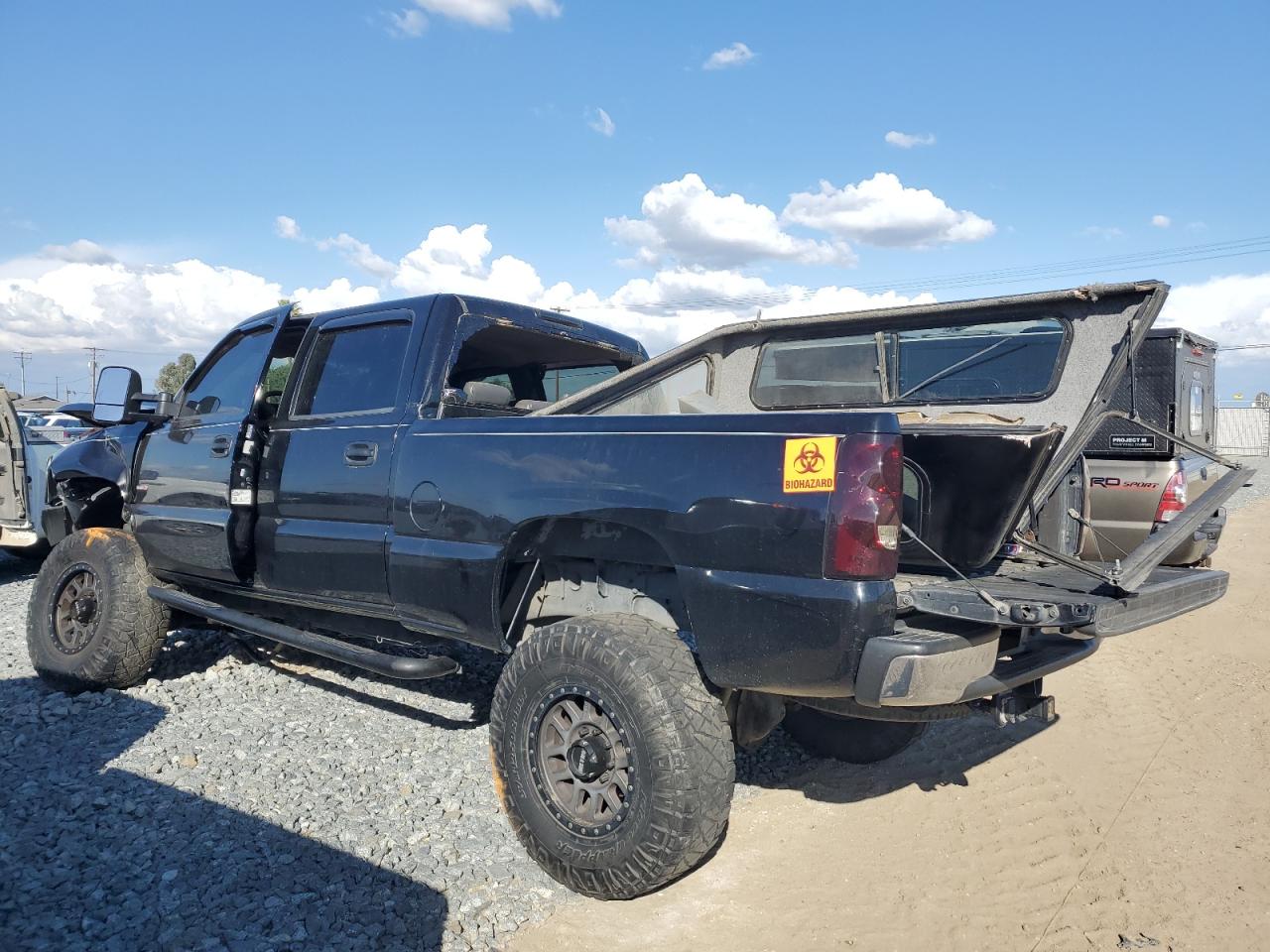 2005 Chevrolet Silverado K2500 Heavy Duty Black vin: 1GCHK23245F949643