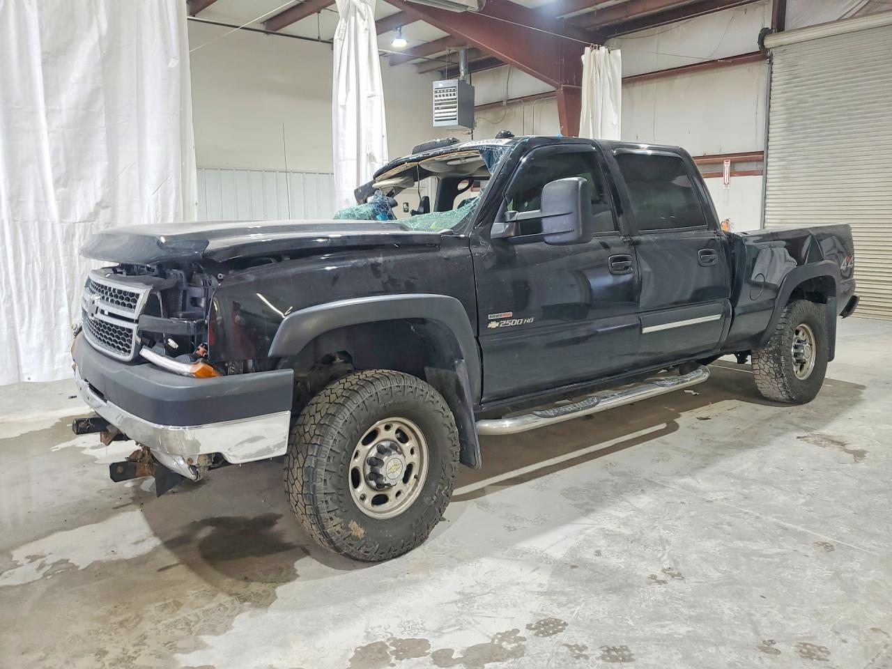 2006 Chevrolet Silverado K2500 Heavy Duty Black vin: 1GCHK23246F101294