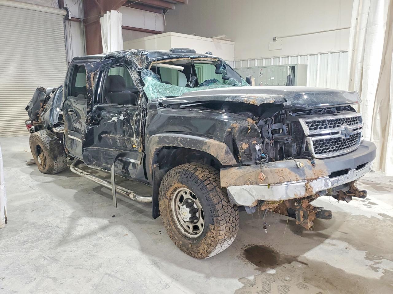 2006 Chevrolet Silverado K2500 Heavy Duty Black vin: 1GCHK23246F101294
