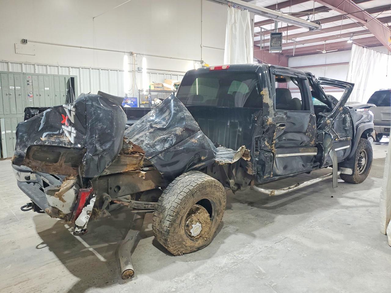 2006 Chevrolet Silverado K2500 Heavy Duty Black vin: 1GCHK23246F101294