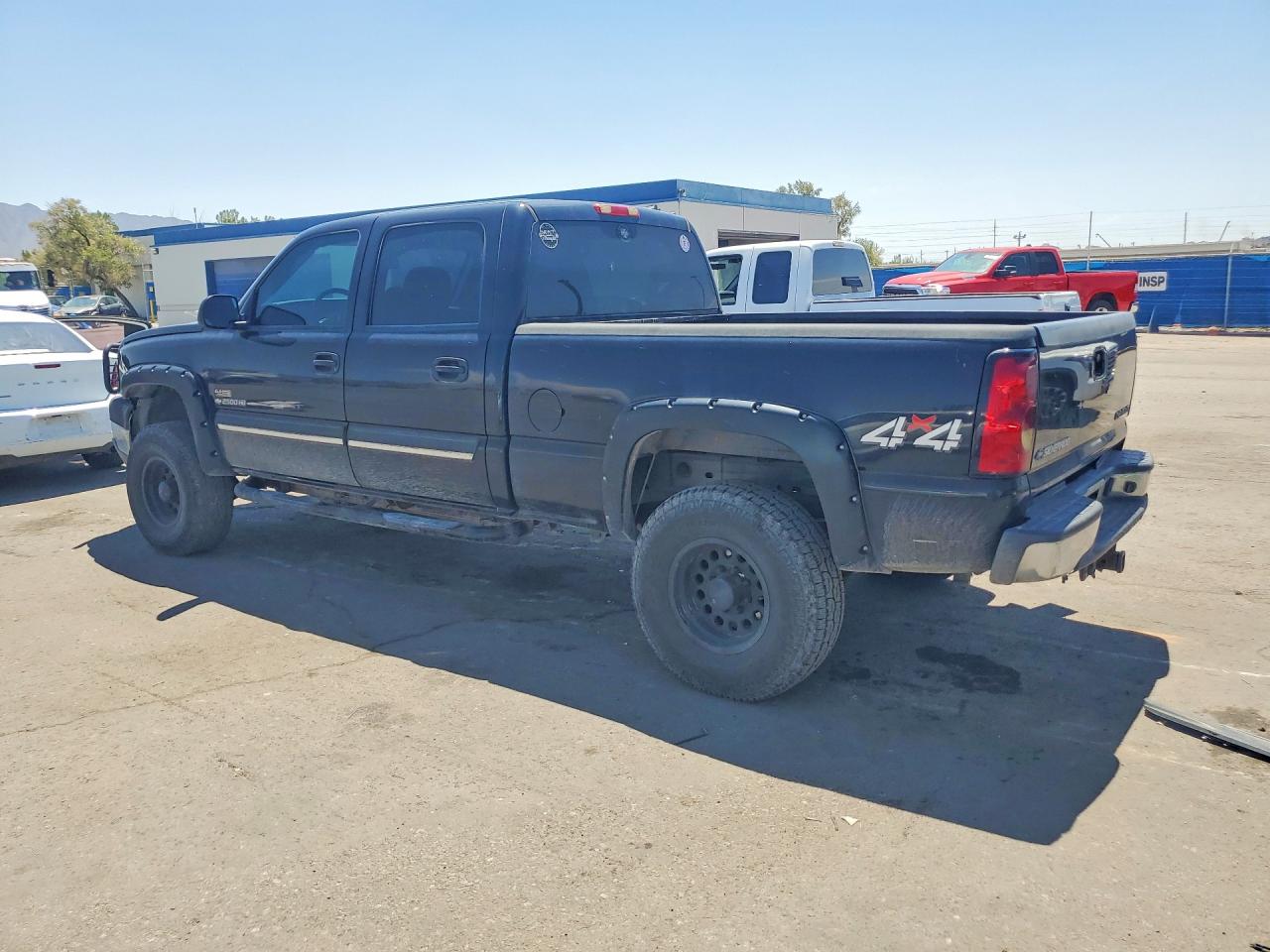 2004 Chevrolet Silverado K2500 Heavy Duty Black vin: 1GCHK23264F253770