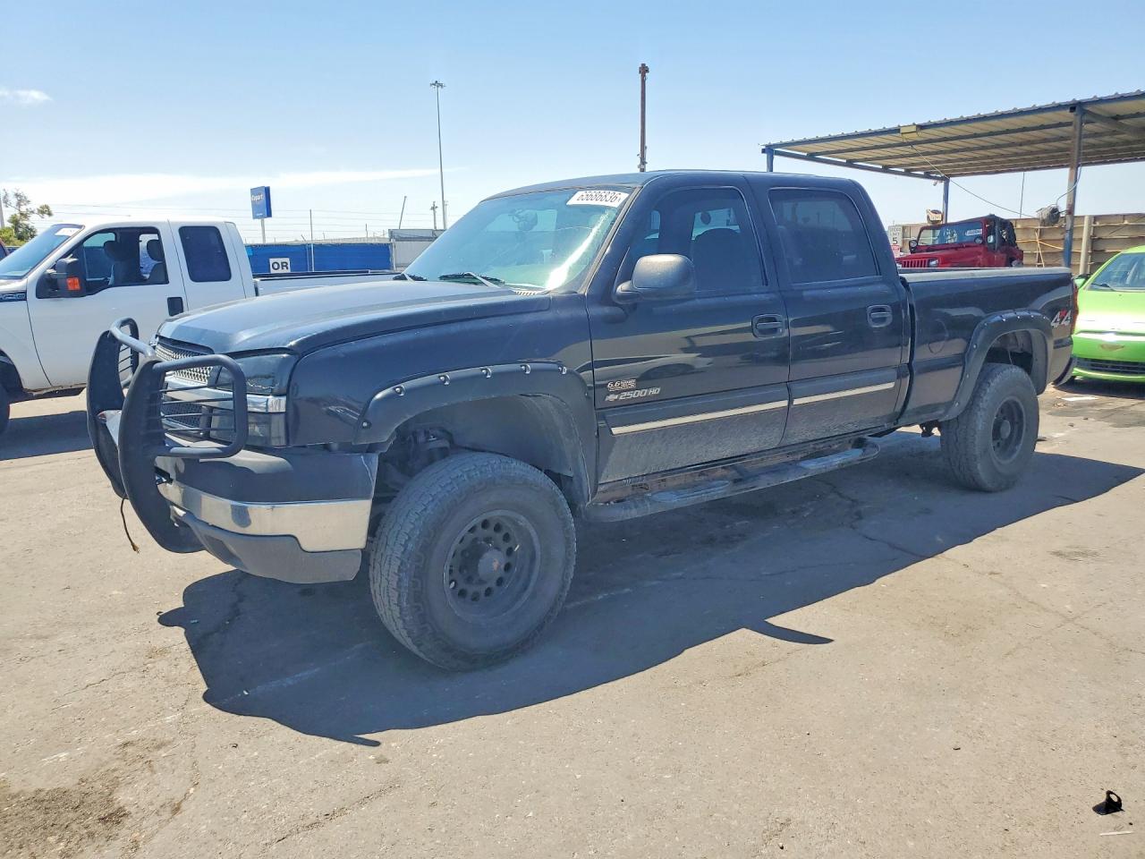 2004 Chevrolet Silverado K2500 Heavy Duty Black vin: 1GCHK23264F253770