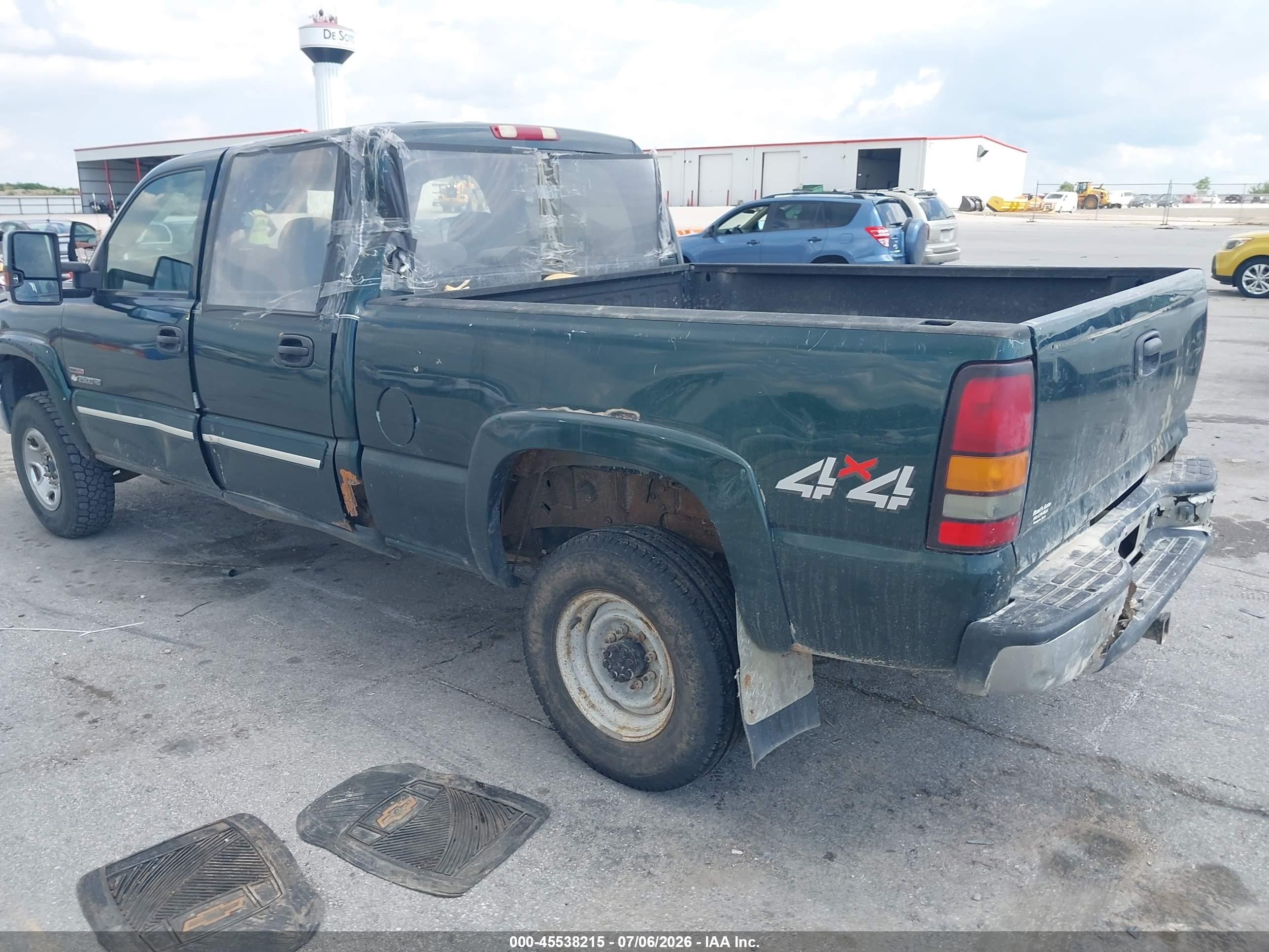 2004 Chevrolet Silverado 2500hd Ls Green vin: 1GCHK23274F210149