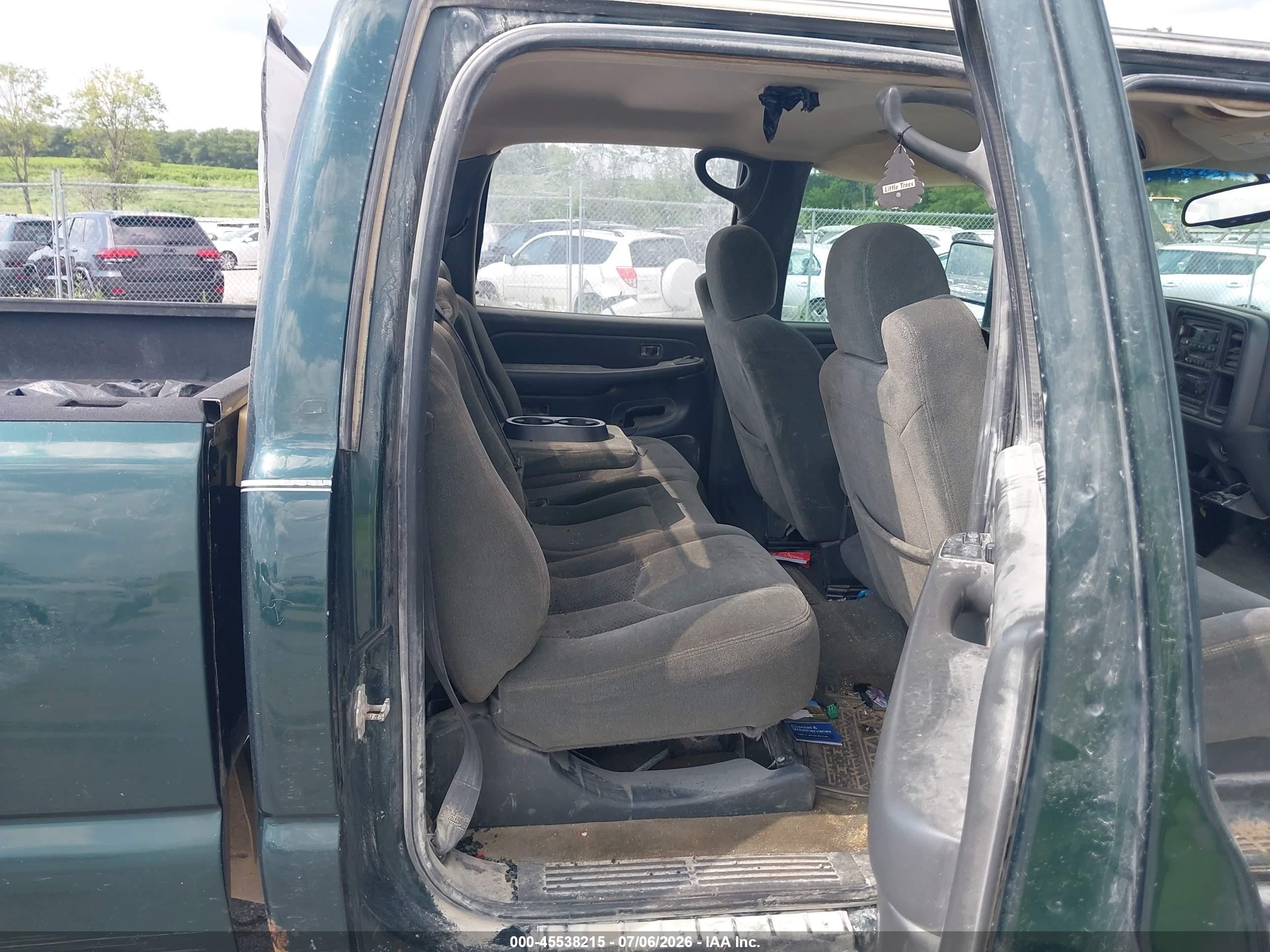2004 Chevrolet Silverado 2500hd Ls Green vin: 1GCHK23274F210149