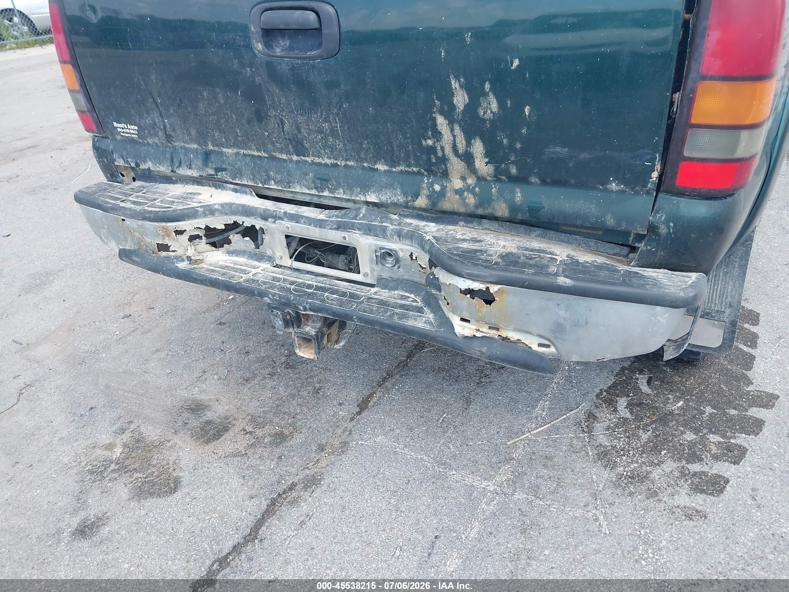 2004 Chevrolet Silverado 2500hd Ls Green vin: 1GCHK23274F210149