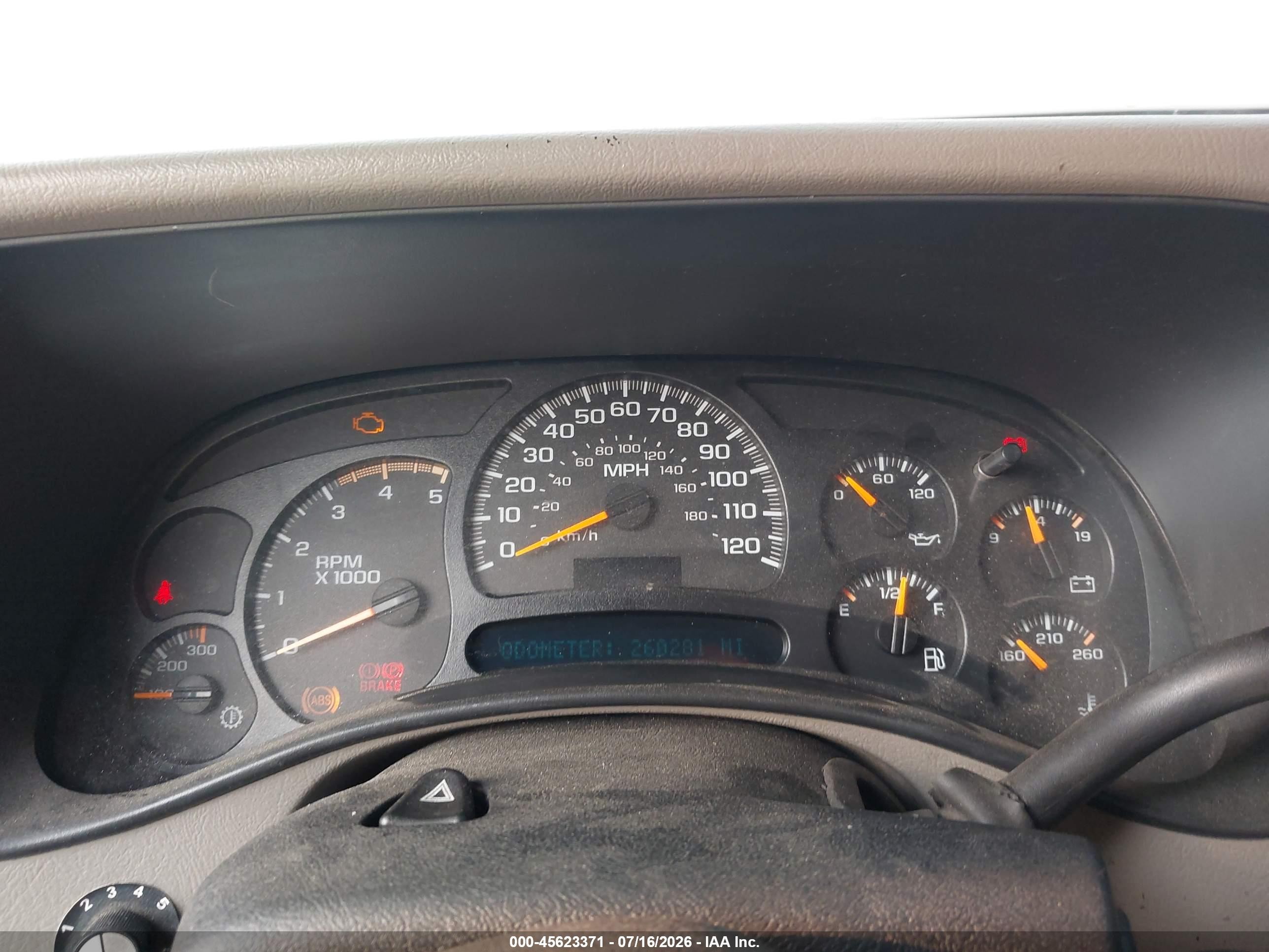 2005 Chevrolet Silverado 2500hd Lt Желто-коричневый vin: 1GCHK23275F800160