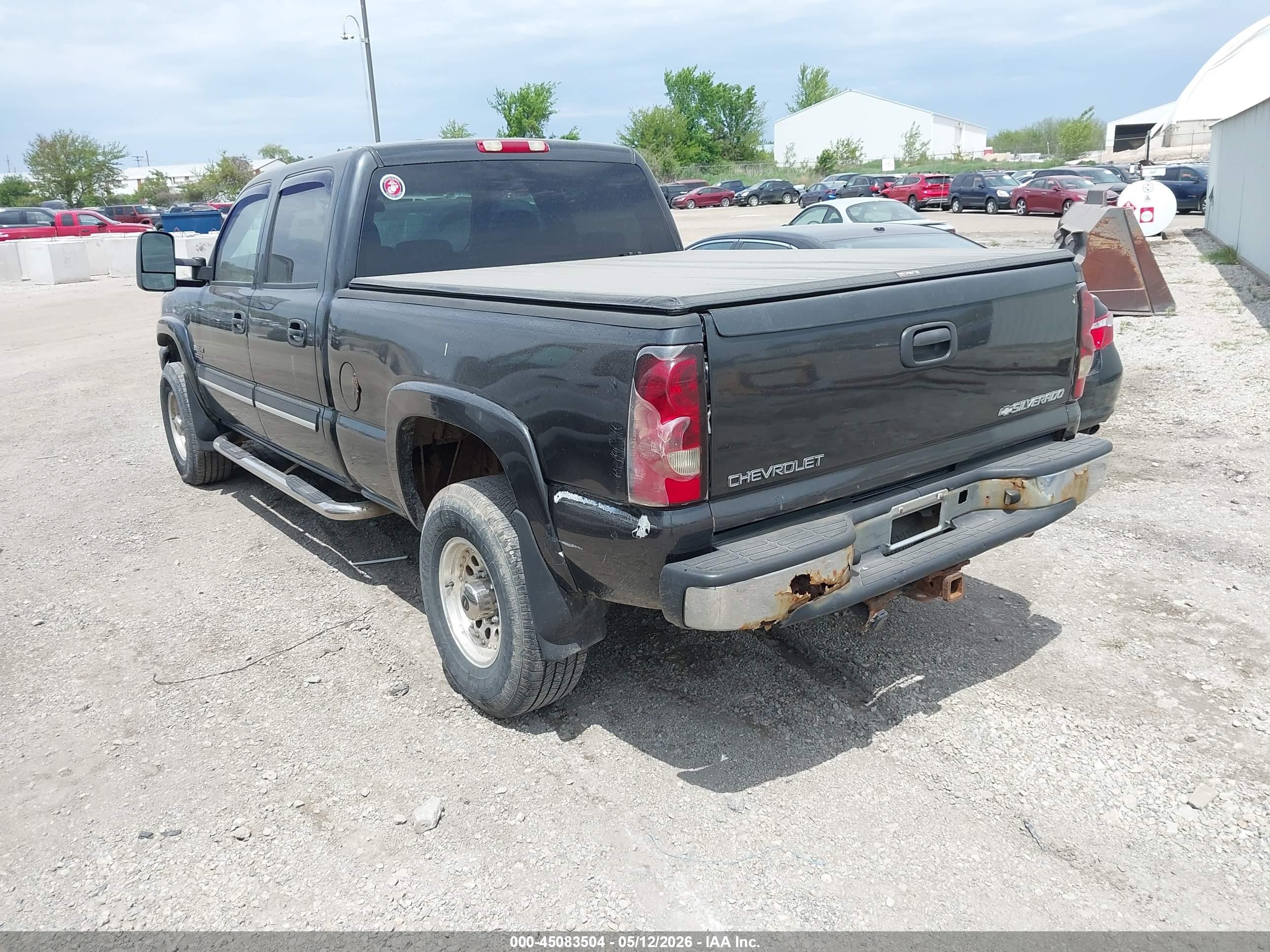 2004 Chevrolet Silverado 2500hd Ls Gray vin: 1GCHK23294F223193