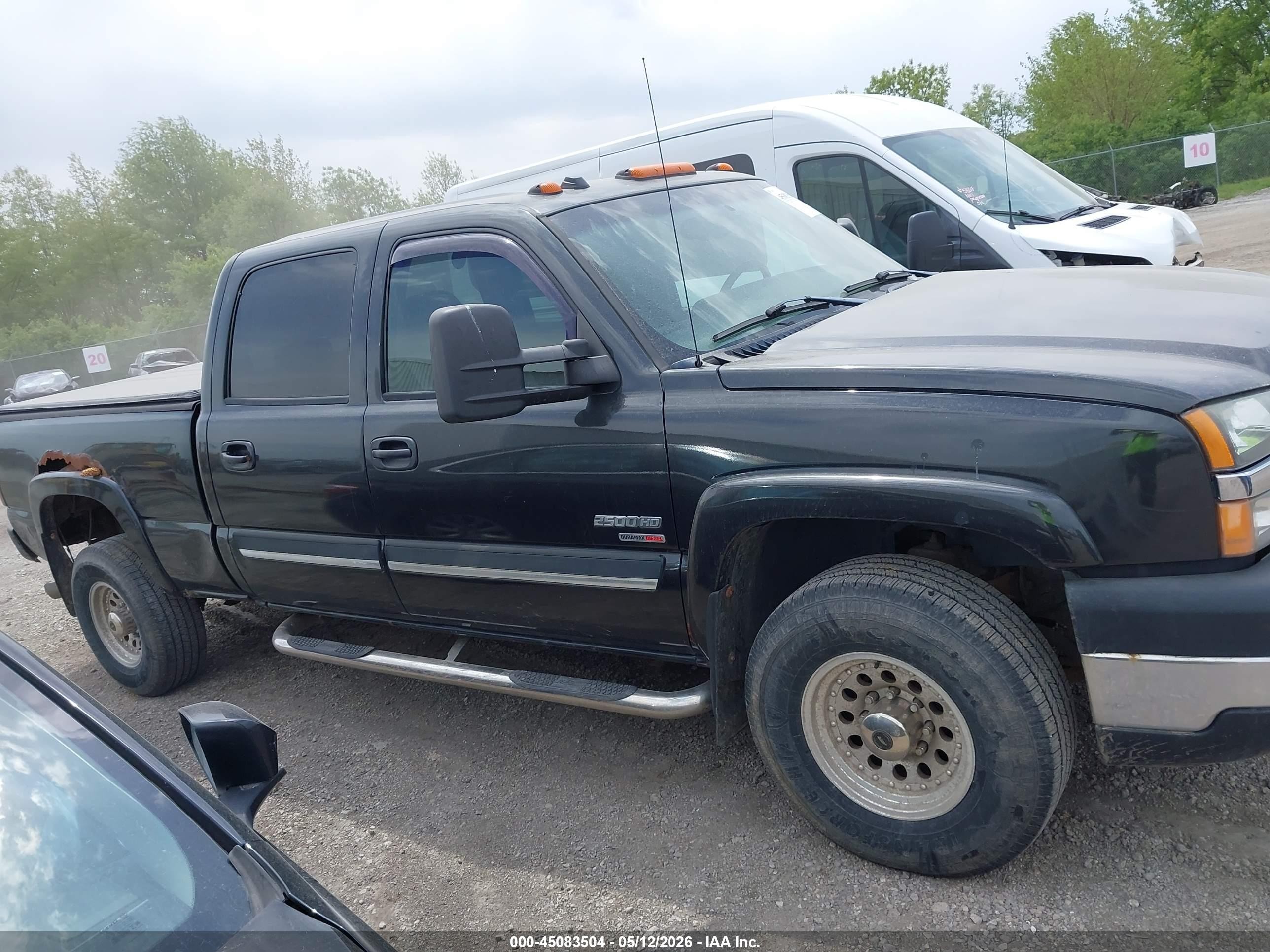 2004 Chevrolet Silverado 2500hd Ls Gray vin: 1GCHK23294F223193