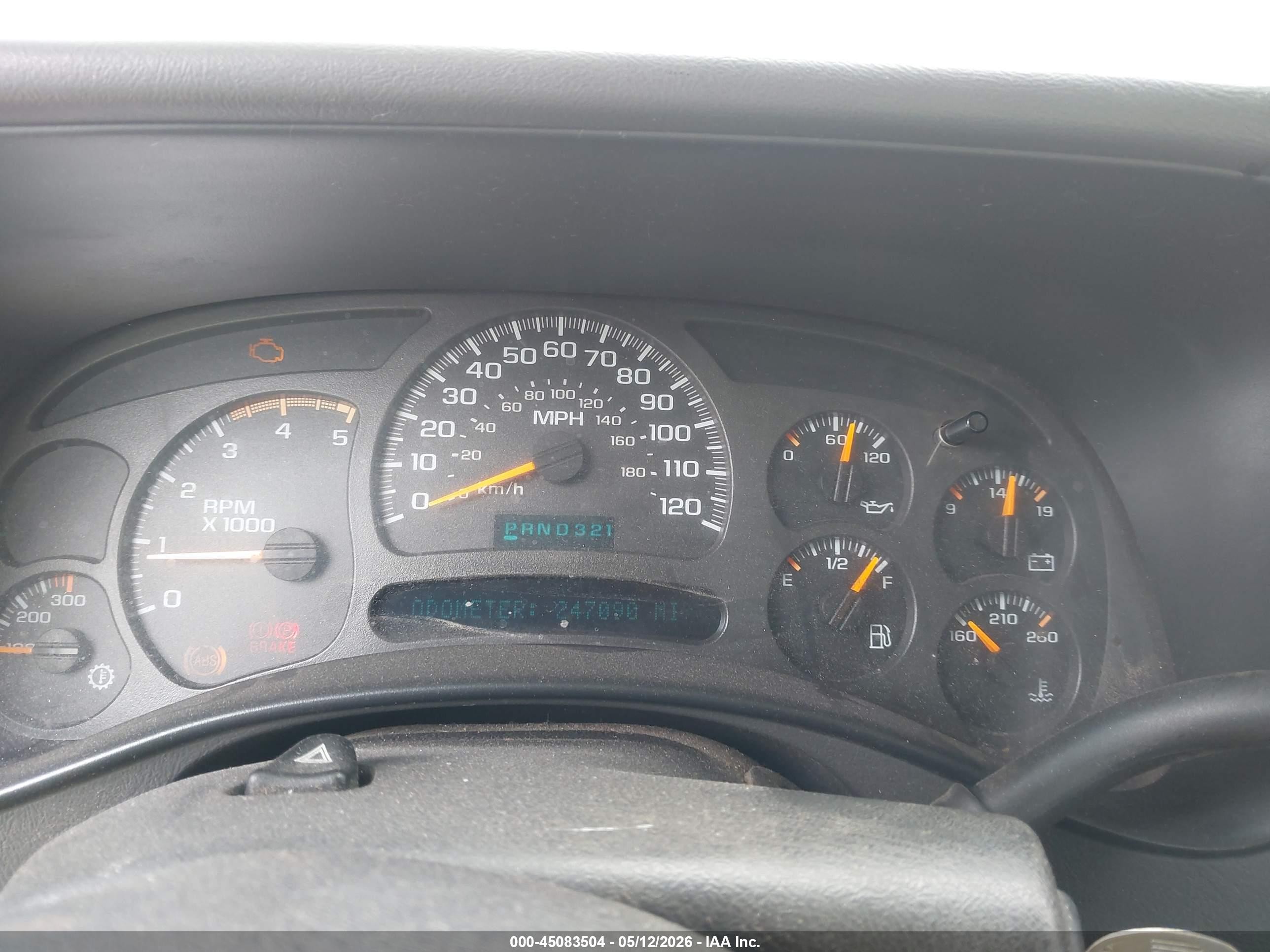 2004 Chevrolet Silverado 2500hd Ls Gray vin: 1GCHK23294F223193