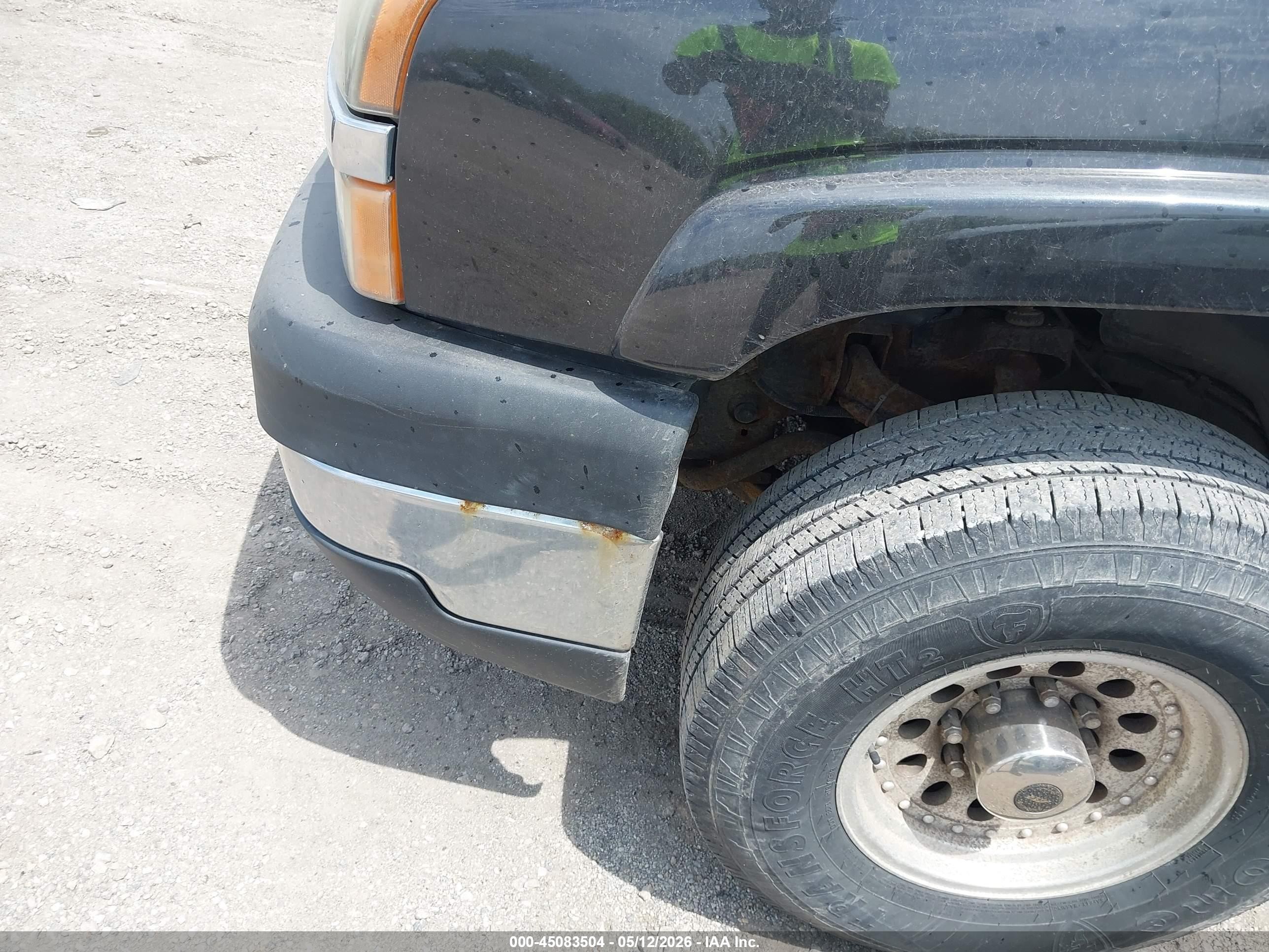 2004 Chevrolet Silverado 2500hd Ls Gray vin: 1GCHK23294F223193
