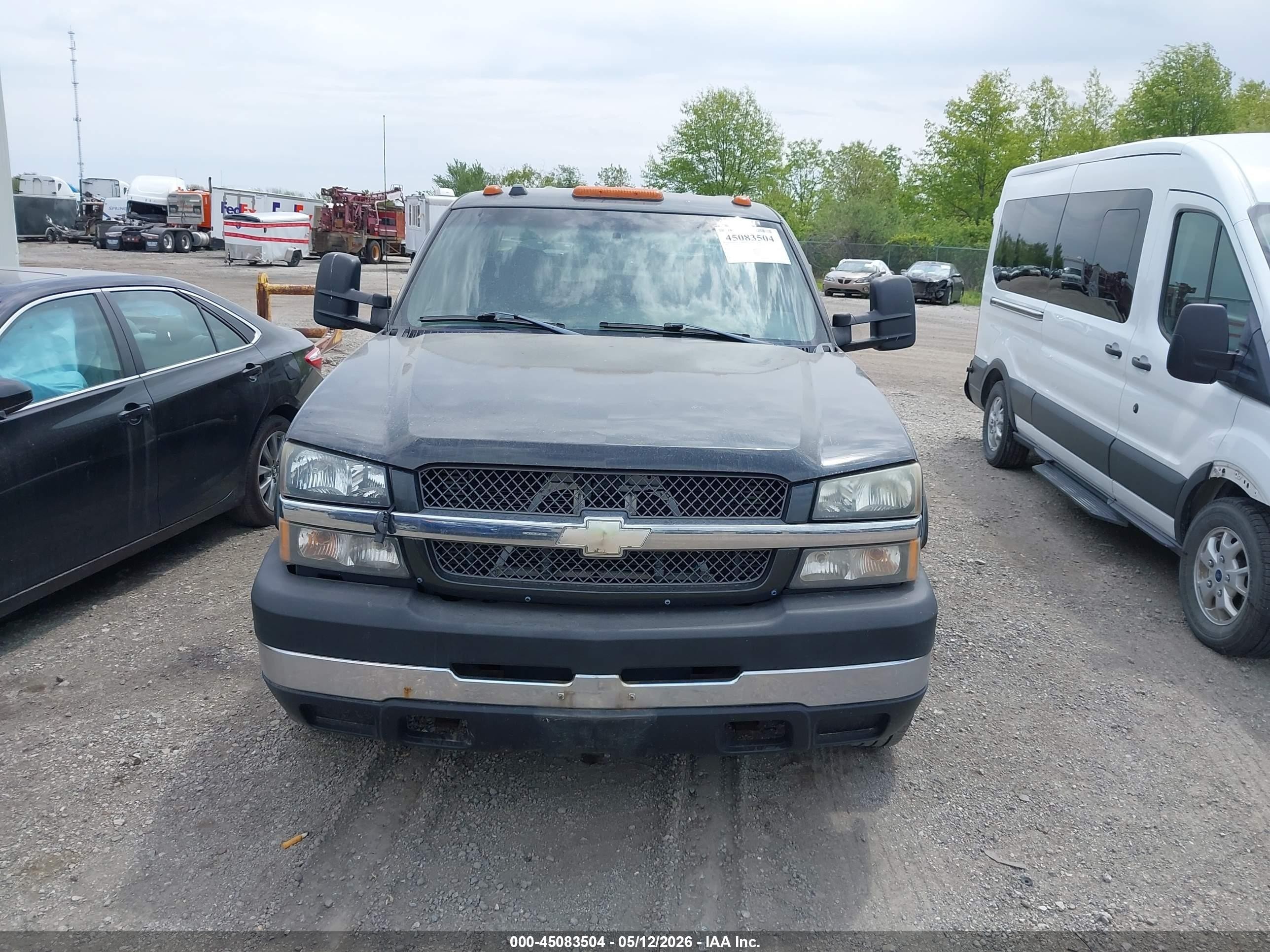 2004 Chevrolet Silverado 2500hd Ls Gray vin: 1GCHK23294F223193