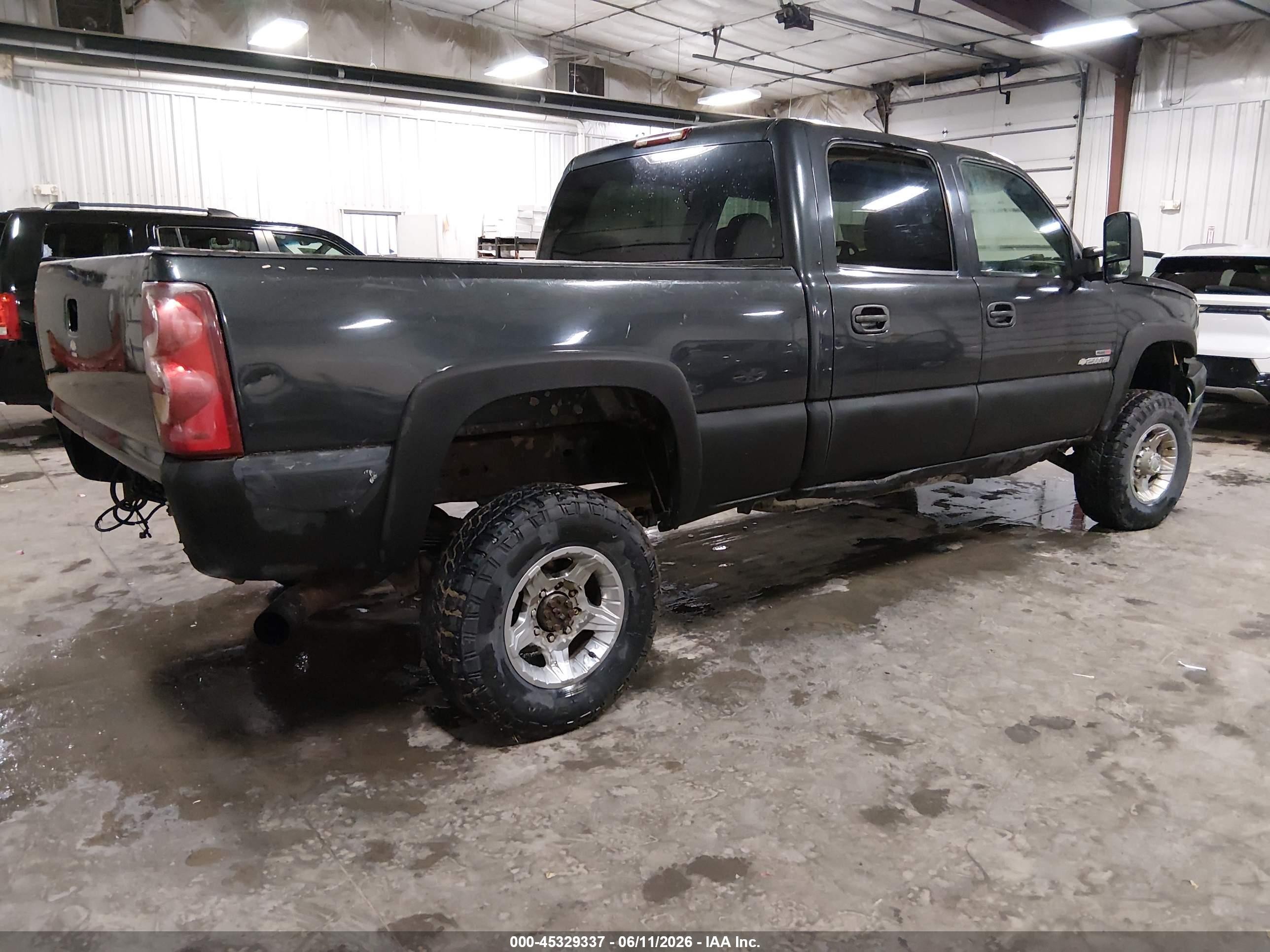 2005 Chevrolet Silverado 2500hd Ls Gray vin: 1GCHK23295F874261