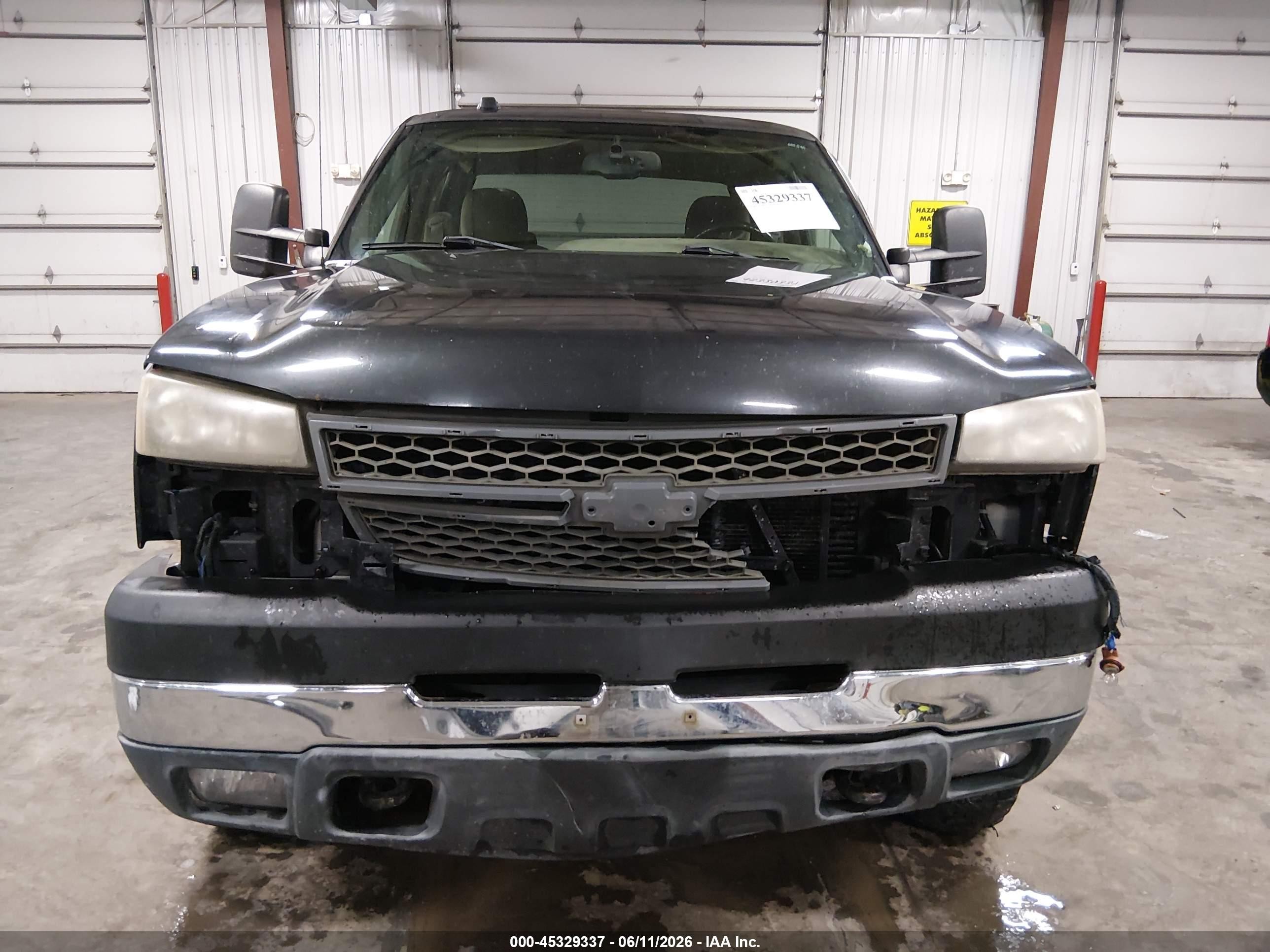 2005 Chevrolet Silverado 2500hd Ls Gray vin: 1GCHK23295F874261