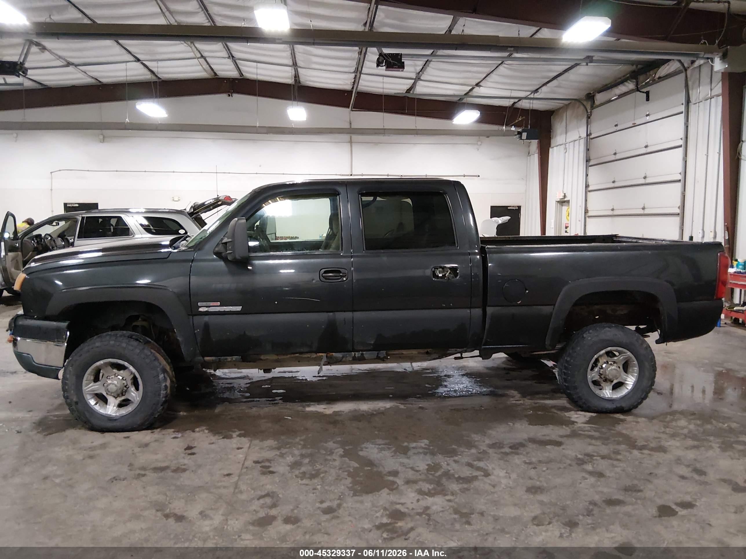 2005 Chevrolet Silverado 2500hd Ls Gray vin: 1GCHK23295F874261