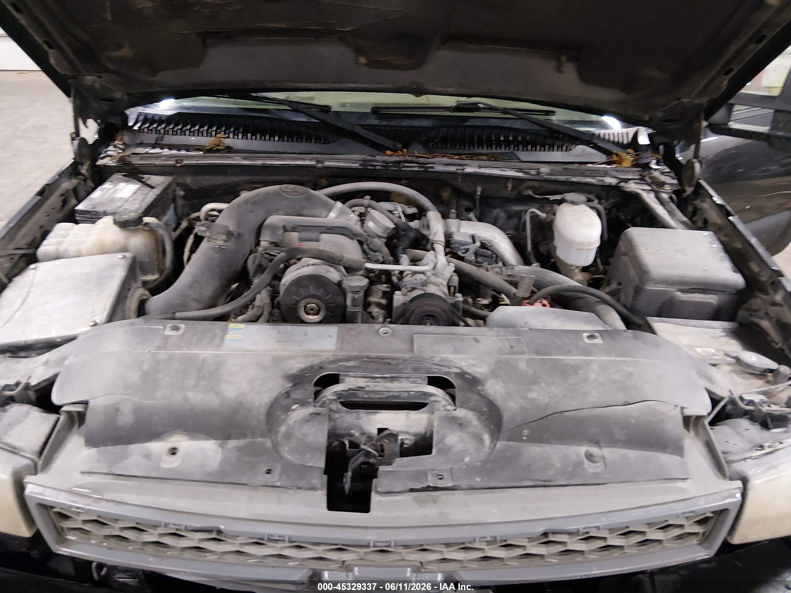 2005 Chevrolet Silverado 2500hd Ls Gray vin: 1GCHK23295F874261