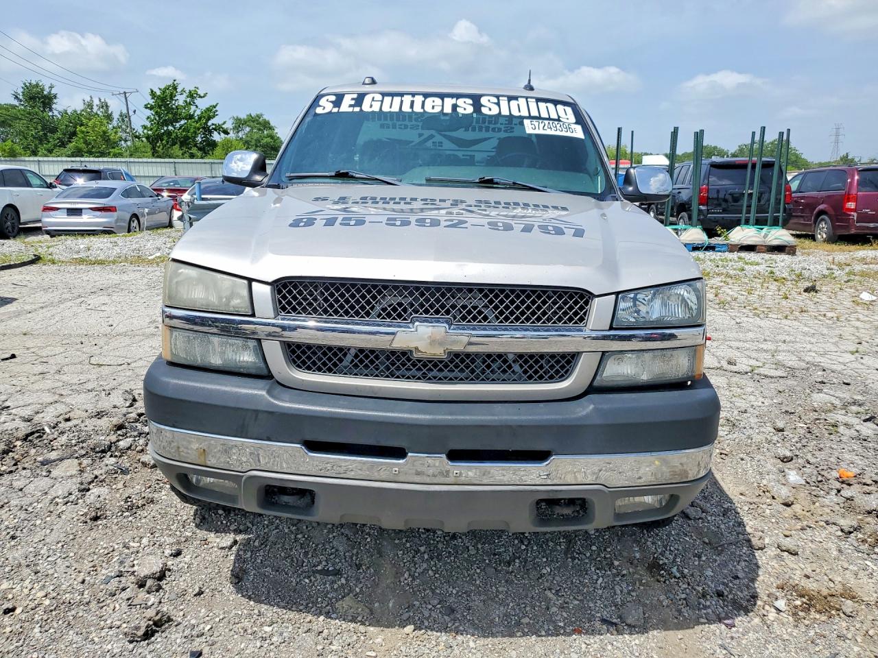 2004 Chevrolet Silverado K2500 Heavy Duty Gold vin: 1GCHK232X4F191158