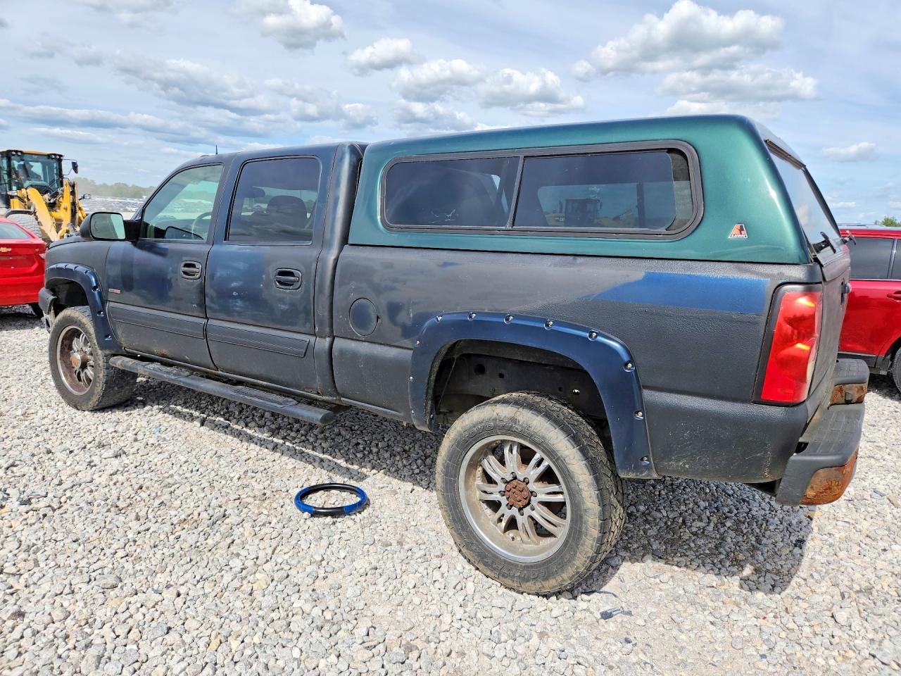 2005 Chevrolet Silverado K2500 Heavy Duty Blue vin: 1GCHK232X5F900575
