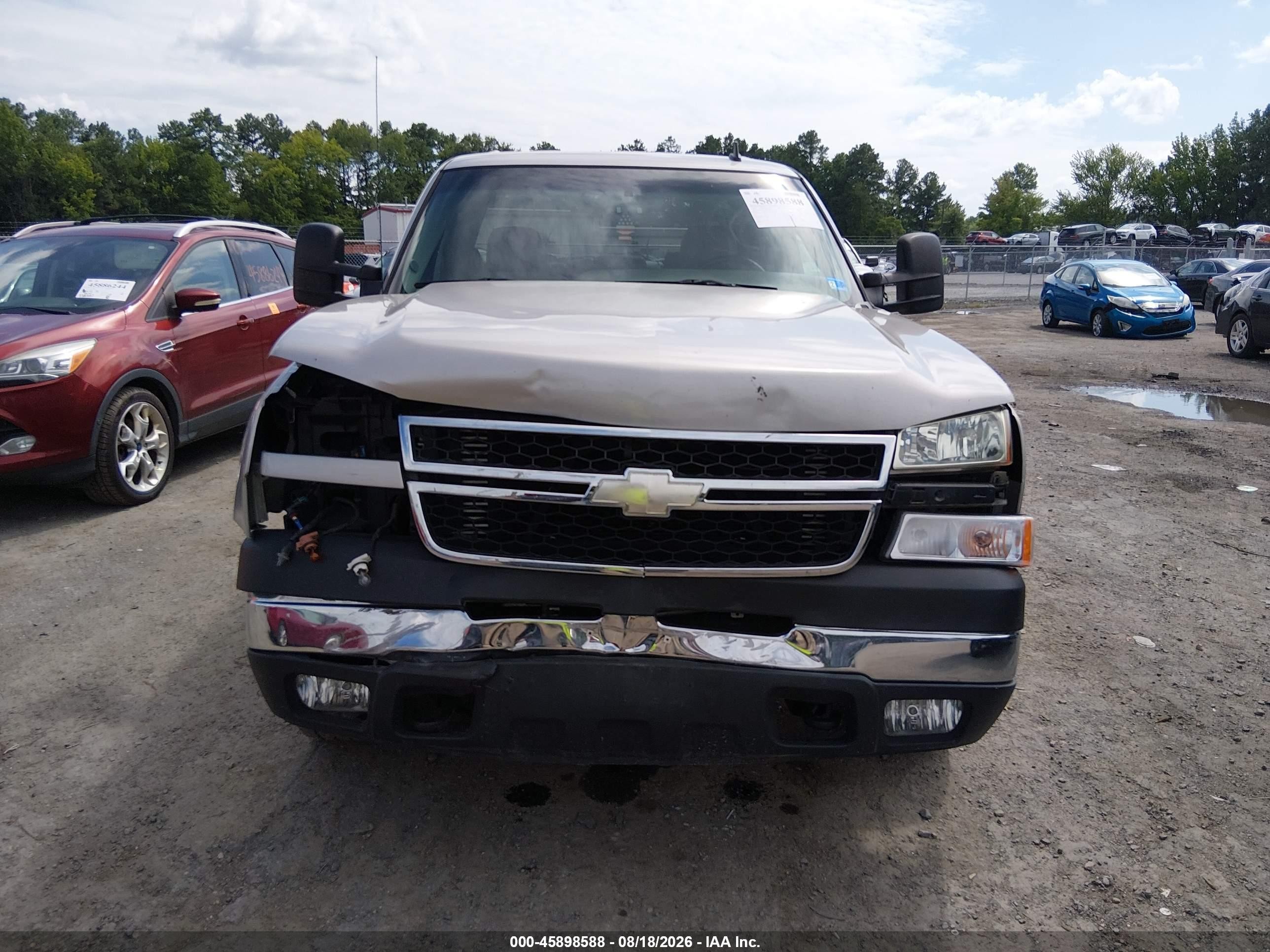 2006 Chevrolet Silverado 2500hd Lt3 Gray vin: 1GCHK232X6F137491