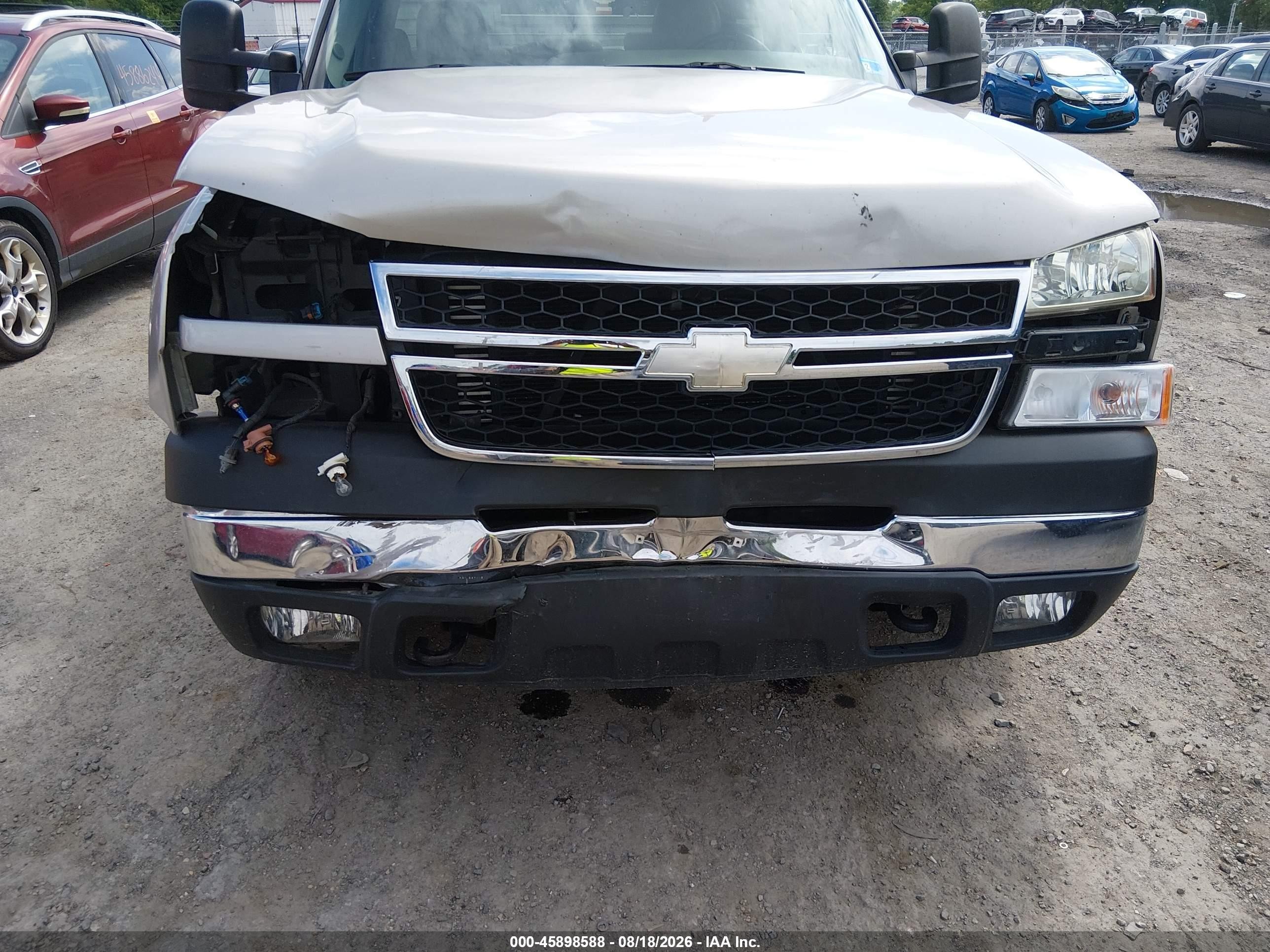 2006 Chevrolet Silverado 2500hd Lt3 Gray vin: 1GCHK232X6F137491