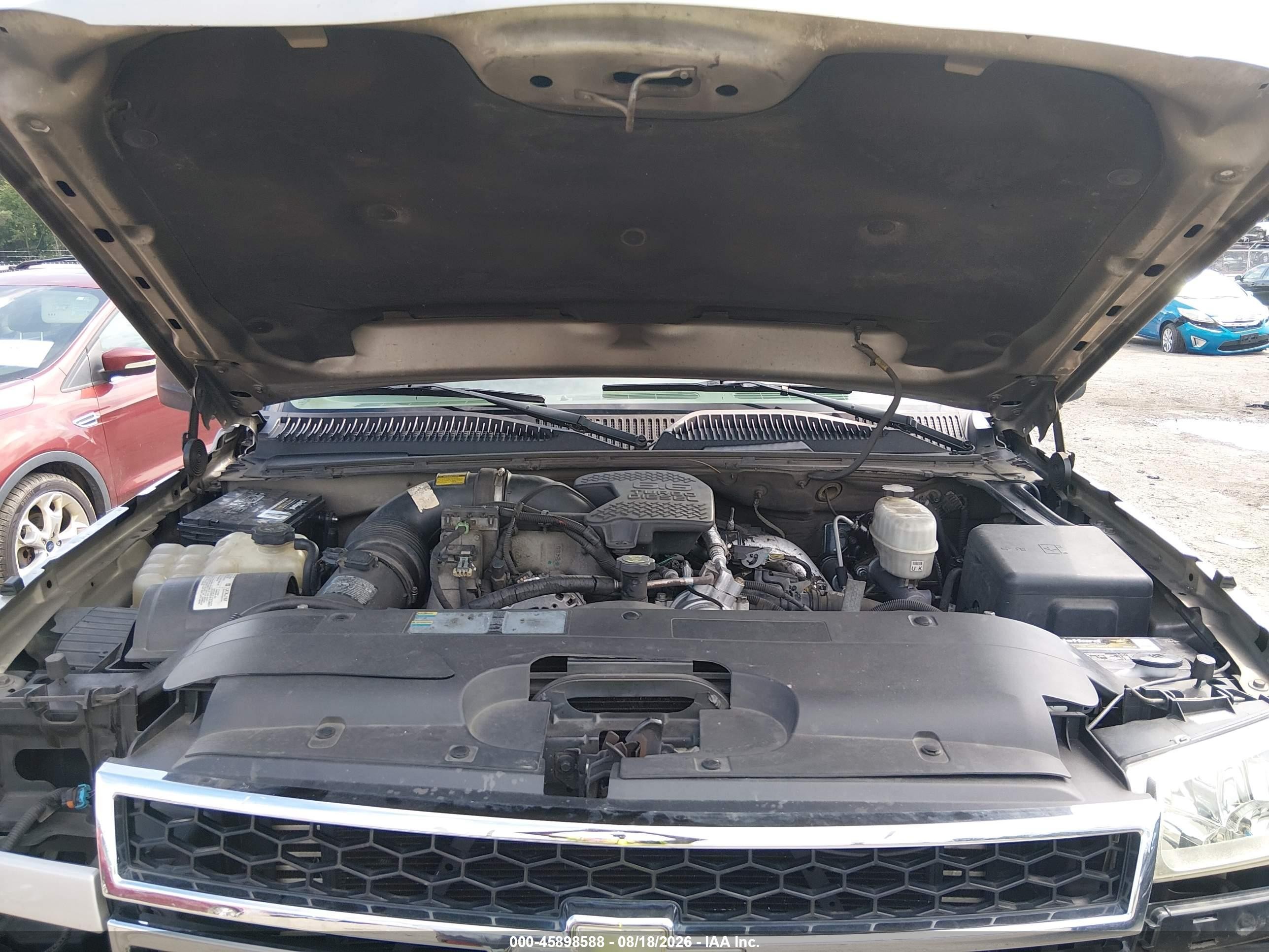 2006 Chevrolet Silverado 2500hd Lt3 Gray vin: 1GCHK232X6F137491