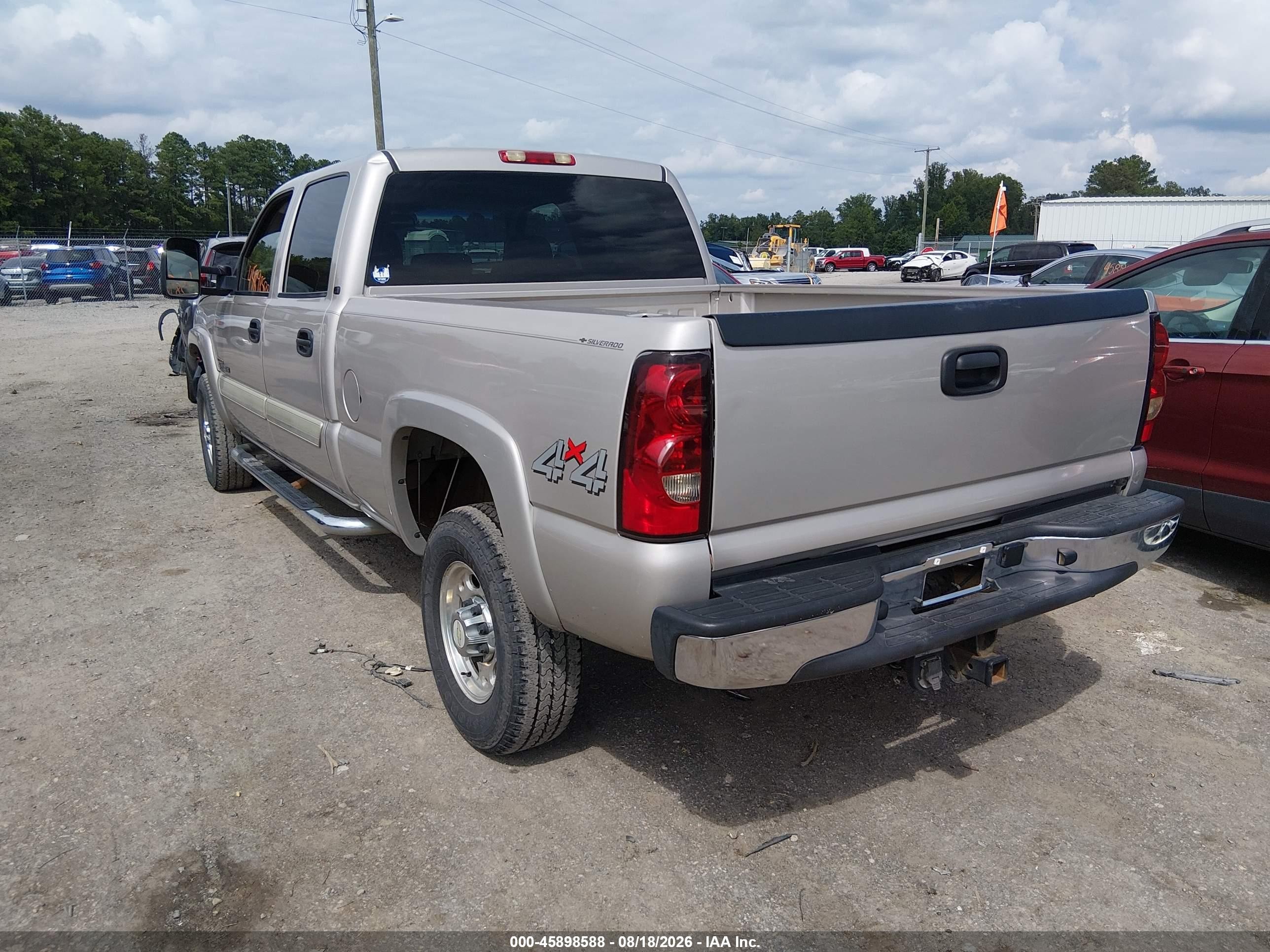 2006 Chevrolet Silverado 2500hd Lt3 Gray vin: 1GCHK232X6F137491