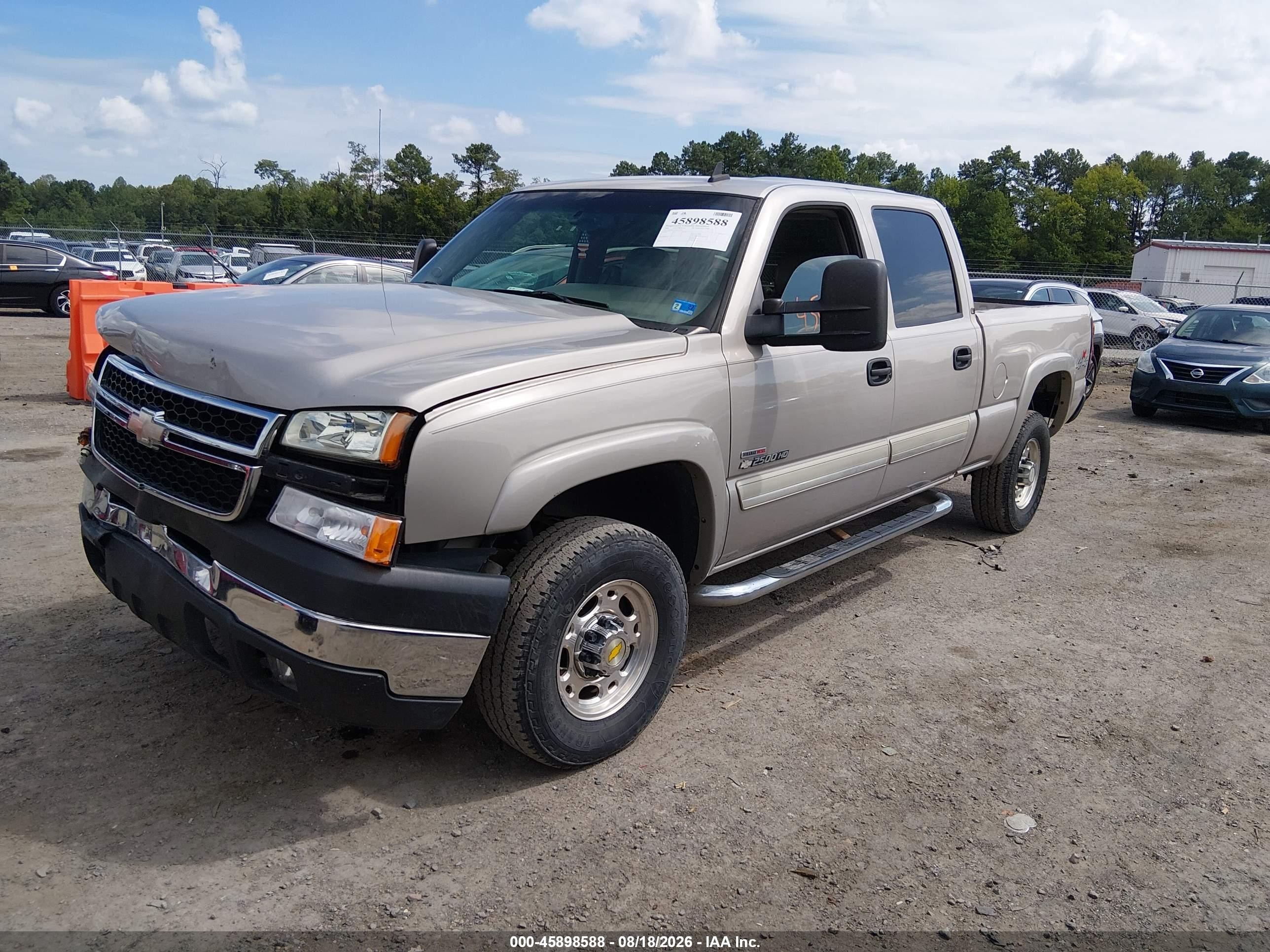 2006 Chevrolet Silverado 2500hd Lt3 Gray vin: 1GCHK232X6F137491