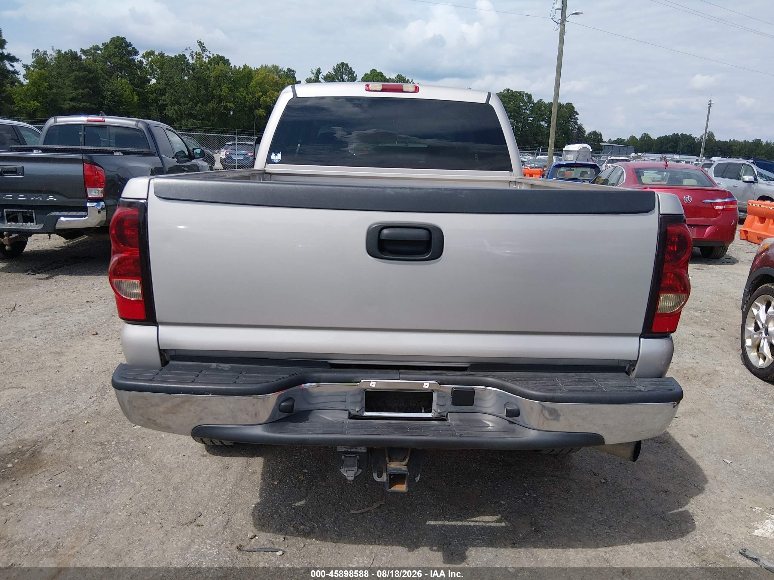 2006 Chevrolet Silverado 2500hd Lt3 Gray vin: 1GCHK232X6F137491