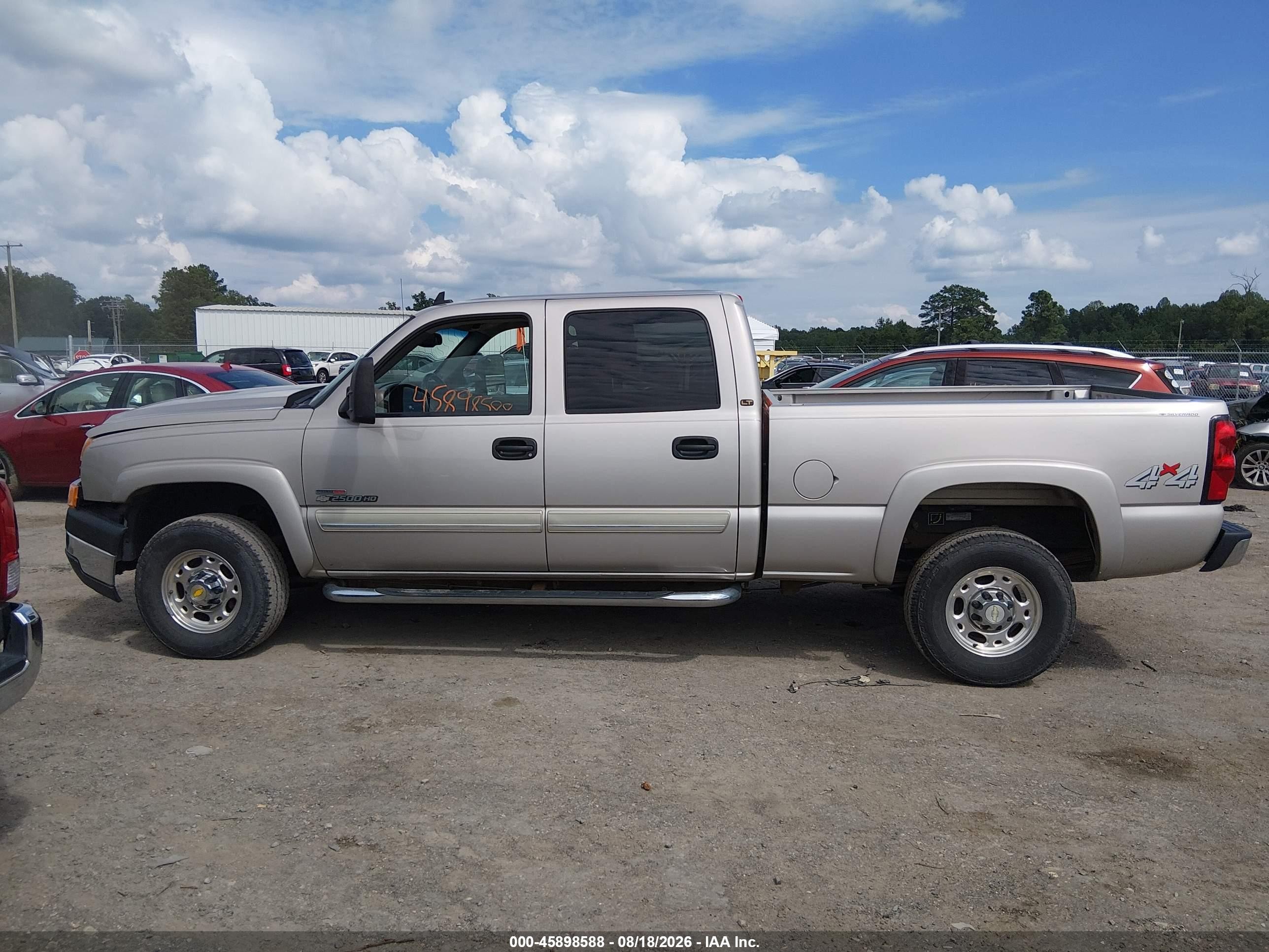 2006 Chevrolet Silverado 2500hd Lt3 Gray vin: 1GCHK232X6F137491