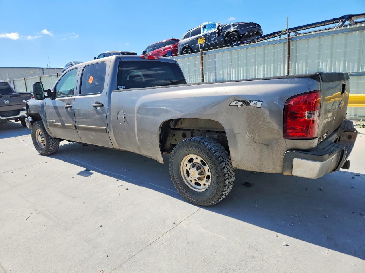 2007 Chevrolet Silverado K2500 Heavy Duty Gray vin: 1GCHK23607F516701