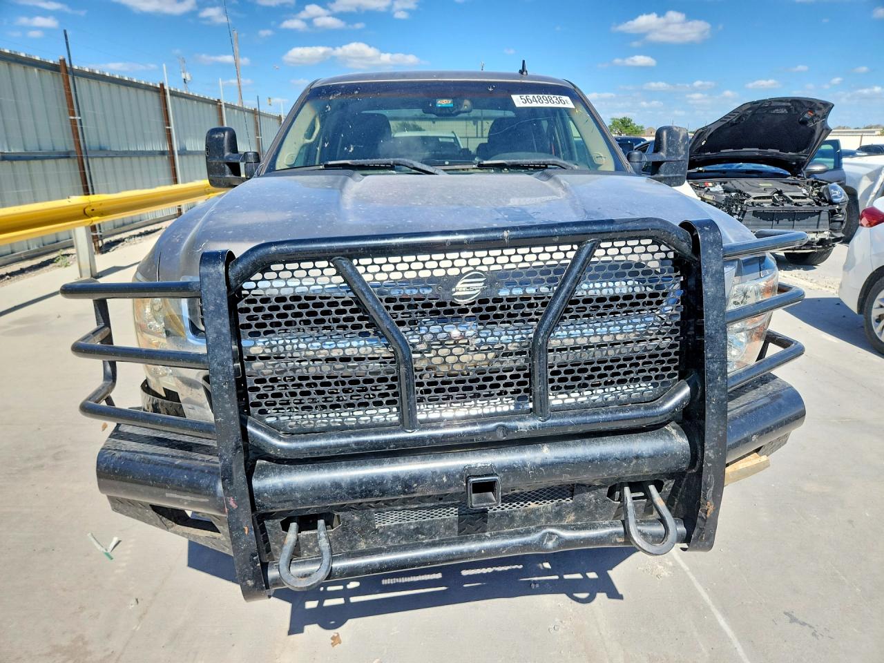 2007 Chevrolet Silverado K2500 Heavy Duty Gray vin: 1GCHK23607F516701