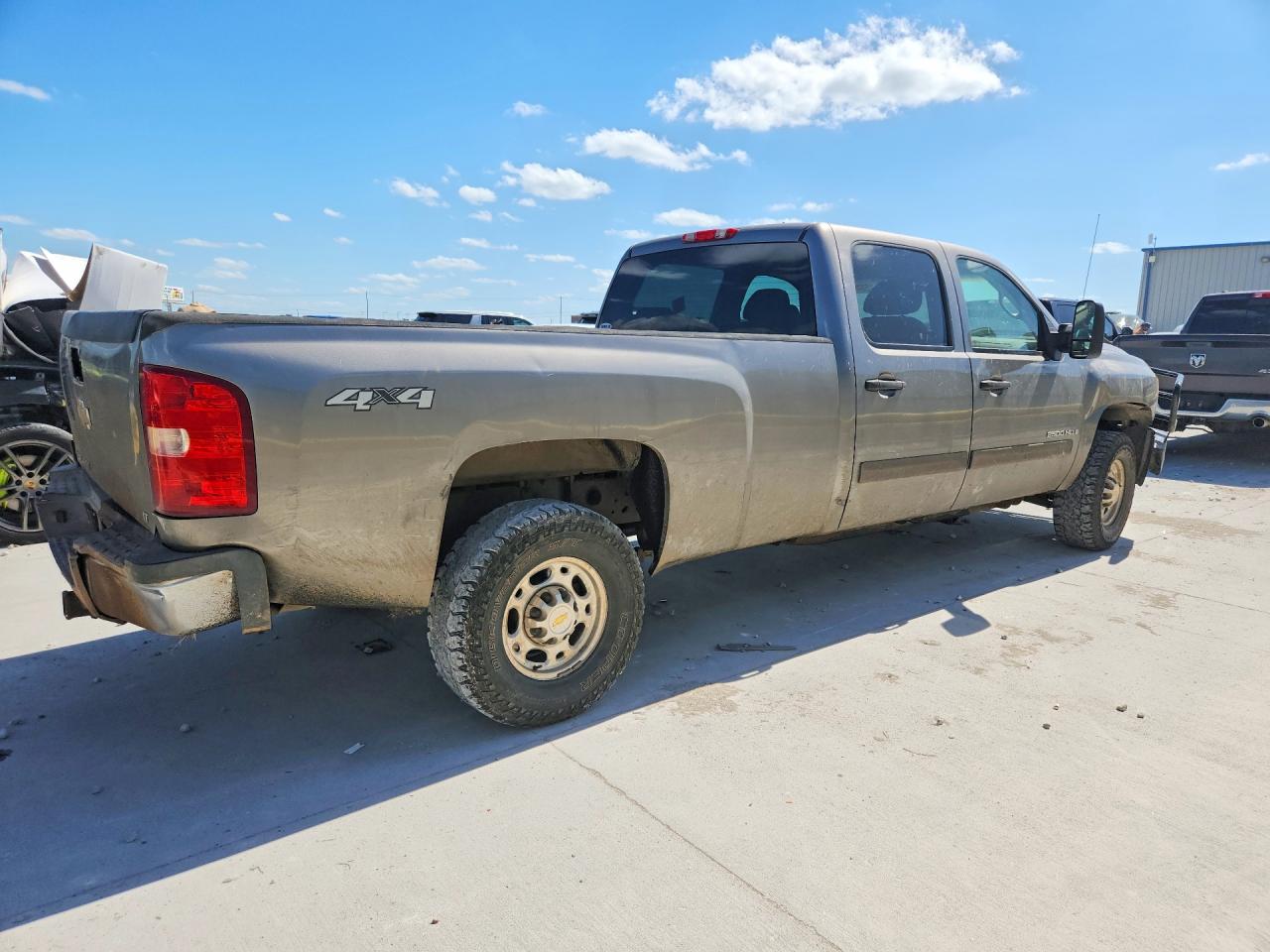 2007 Chevrolet Silverado K2500 Heavy Duty Gray vin: 1GCHK23607F516701