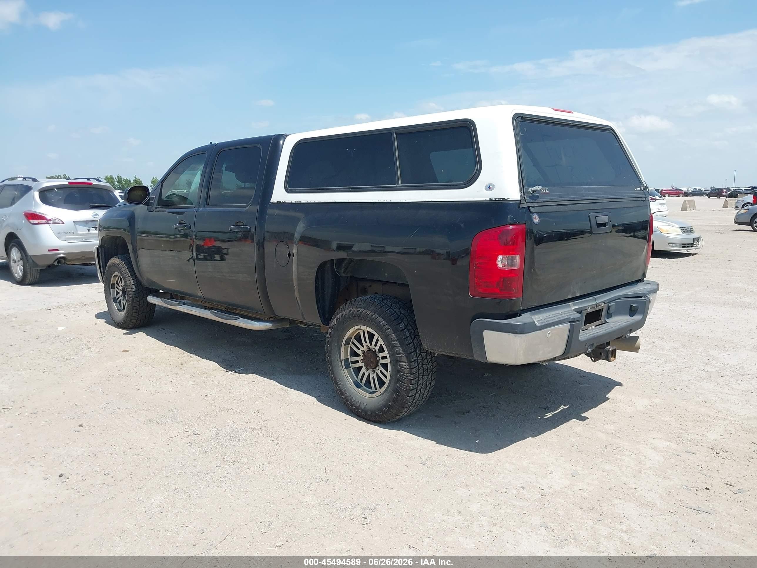 2008 Chevrolet Silverado 2500hd Ltz Black vin: 1GCHK23608F105235