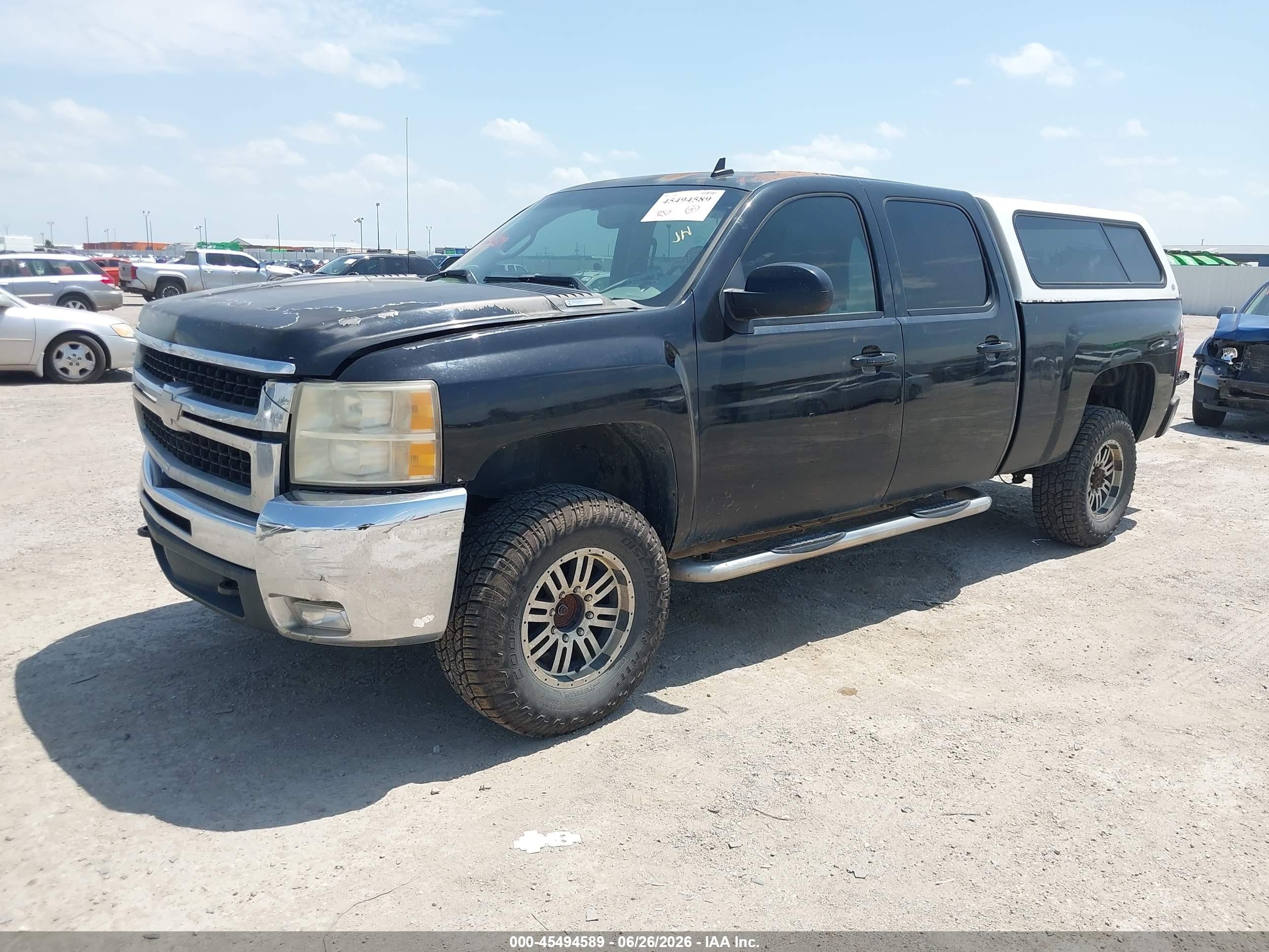 2008 Chevrolet Silverado 2500hd Ltz Black vin: 1GCHK23608F105235