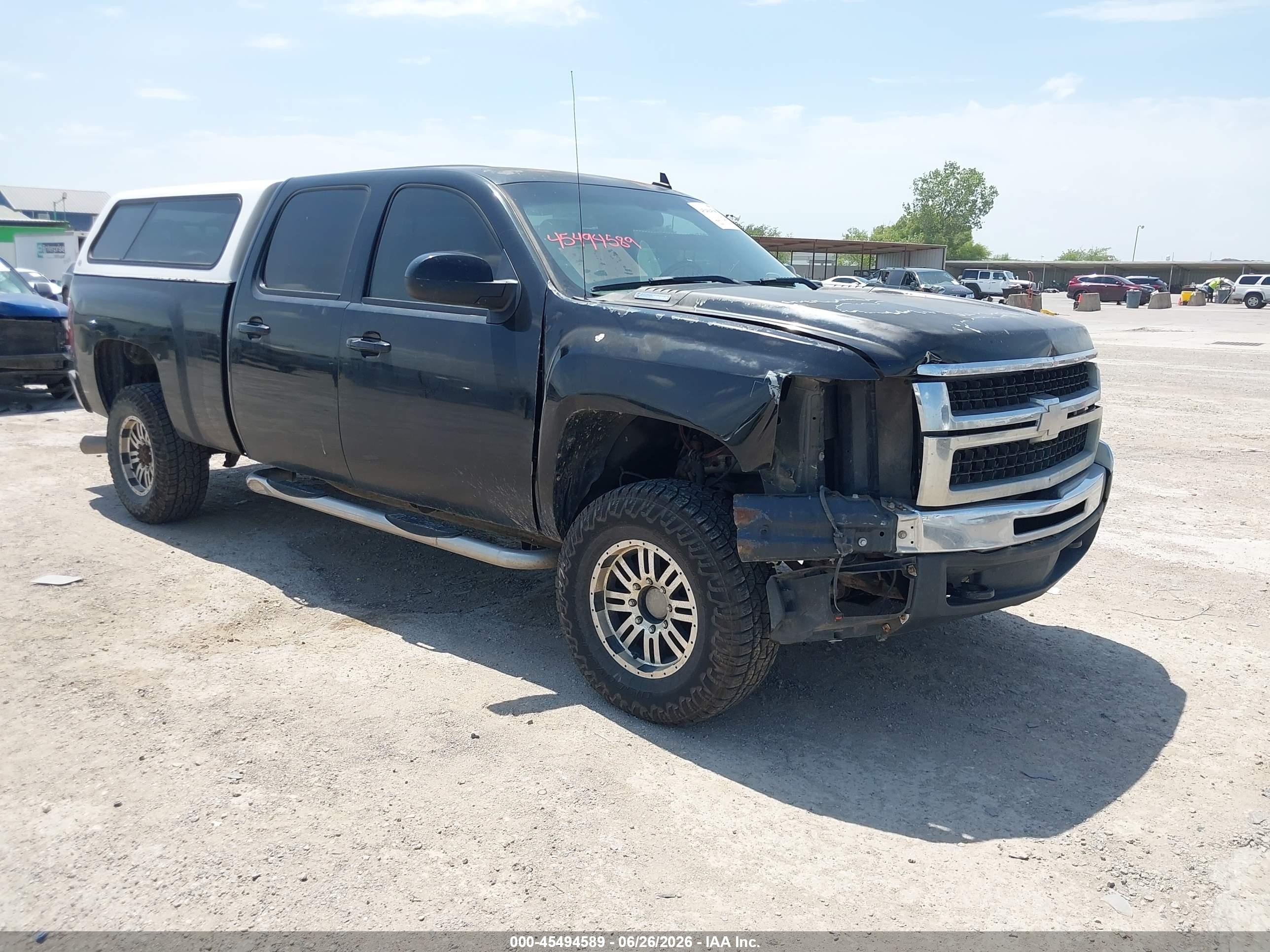 2008 Chevrolet Silverado 2500hd Ltz Black vin: 1GCHK23608F105235