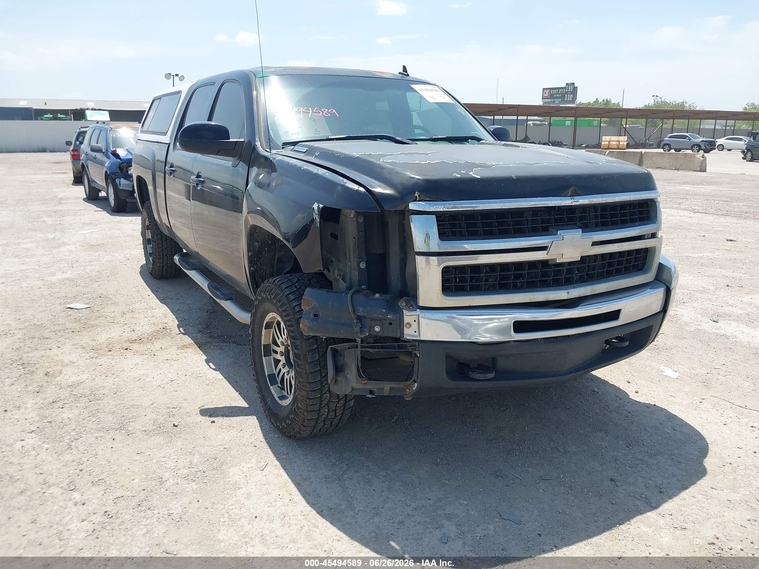 2008 Chevrolet Silverado 2500hd Ltz Black vin: 1GCHK23608F105235