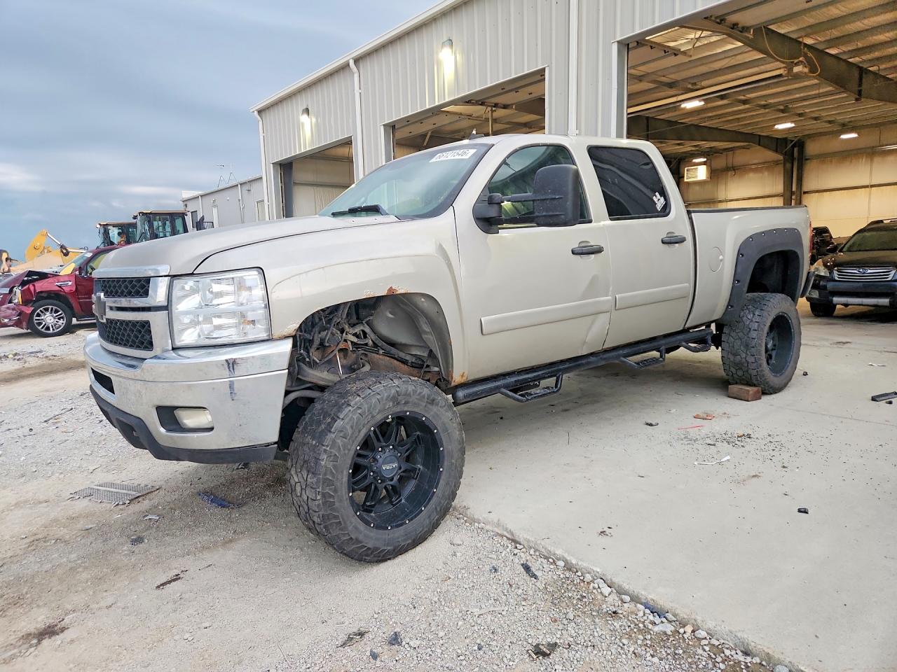 2007 Chevrolet Silverado K2500 Heavy Duty Gray vin: 1GCHK23617F512950