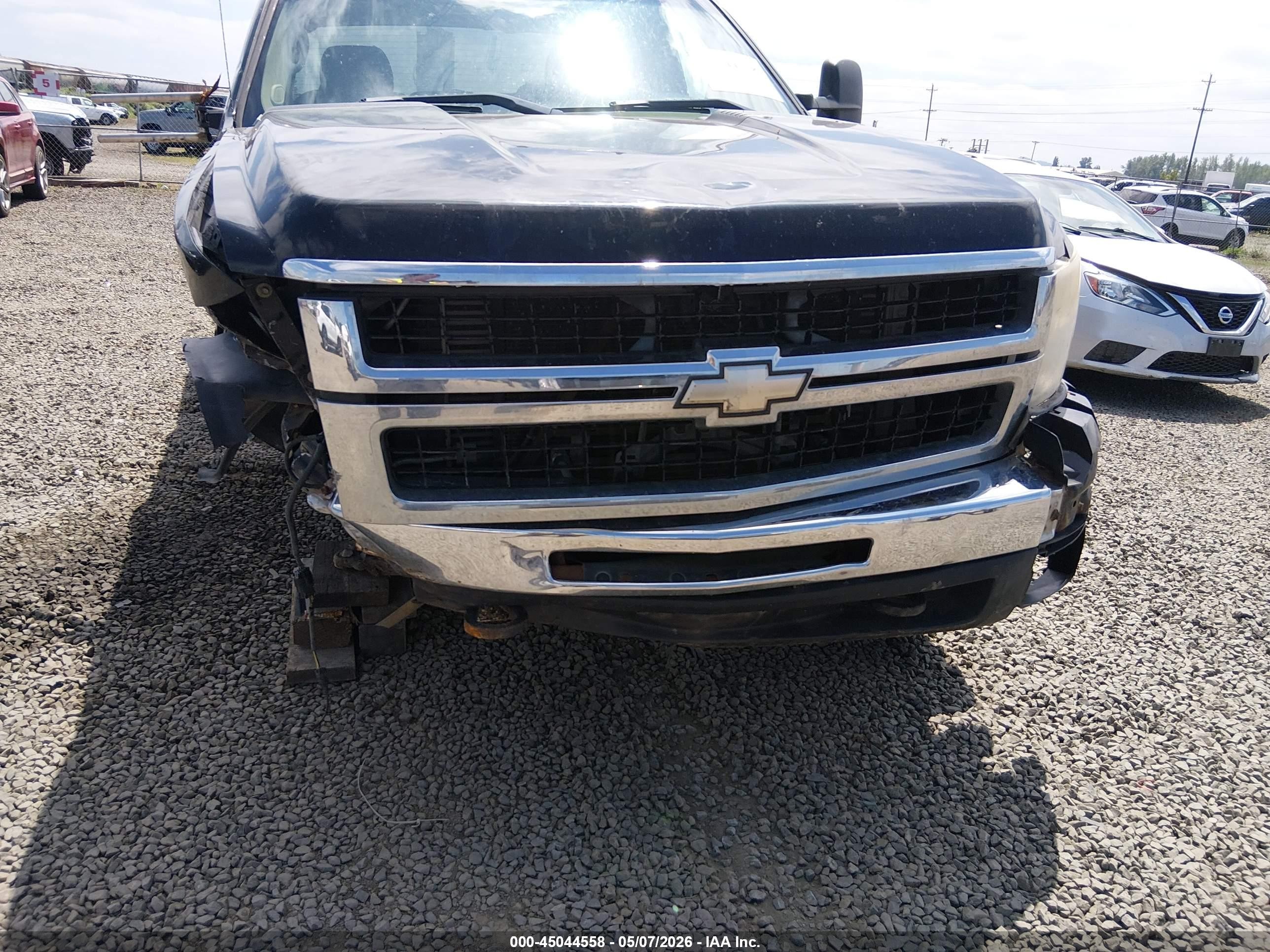 2007 Chevrolet Silverado 2500hd Lt1 Black vin: 1GCHK23617F515699