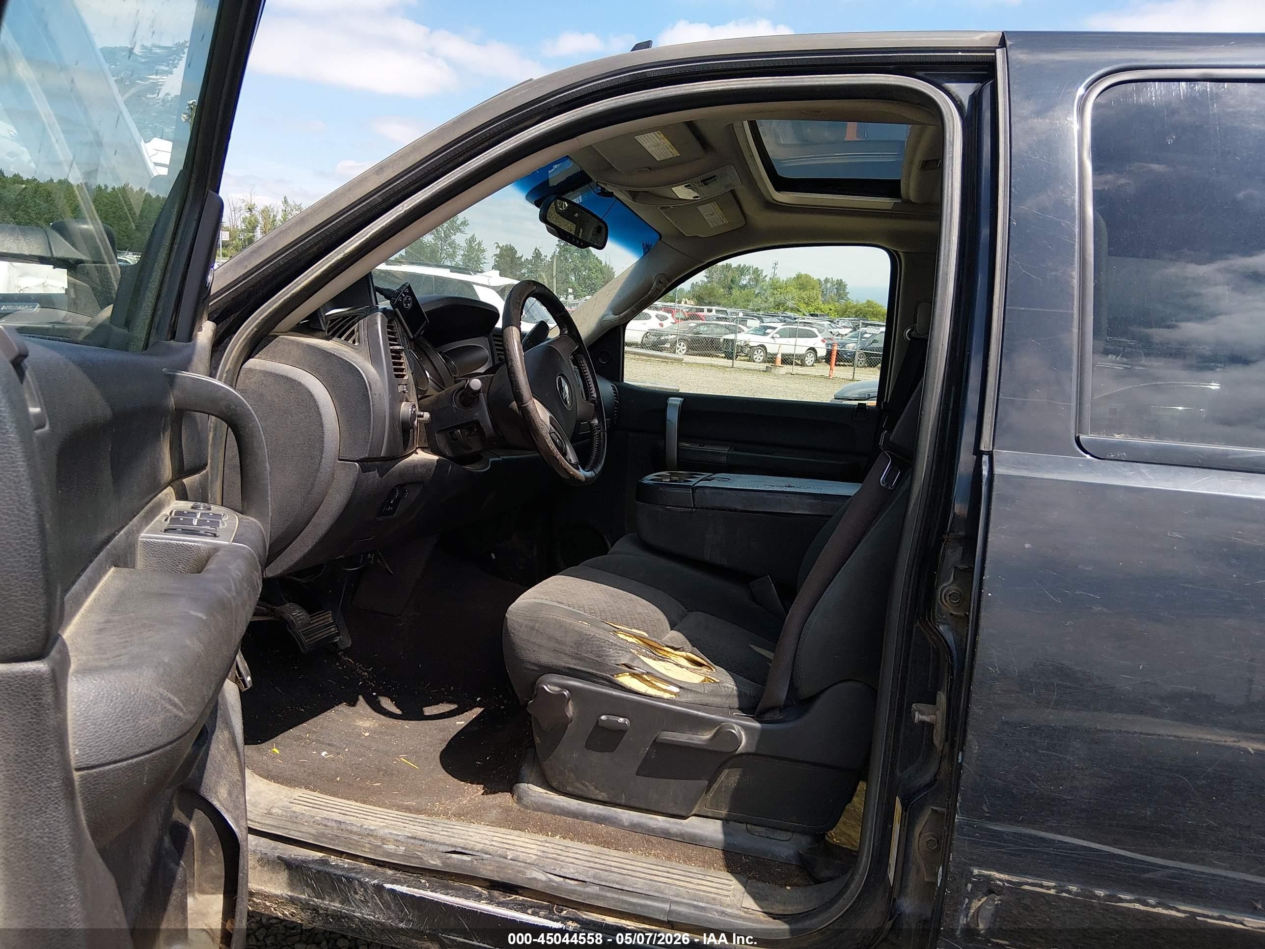 2007 Chevrolet Silverado 2500hd Lt1 Black vin: 1GCHK23617F515699